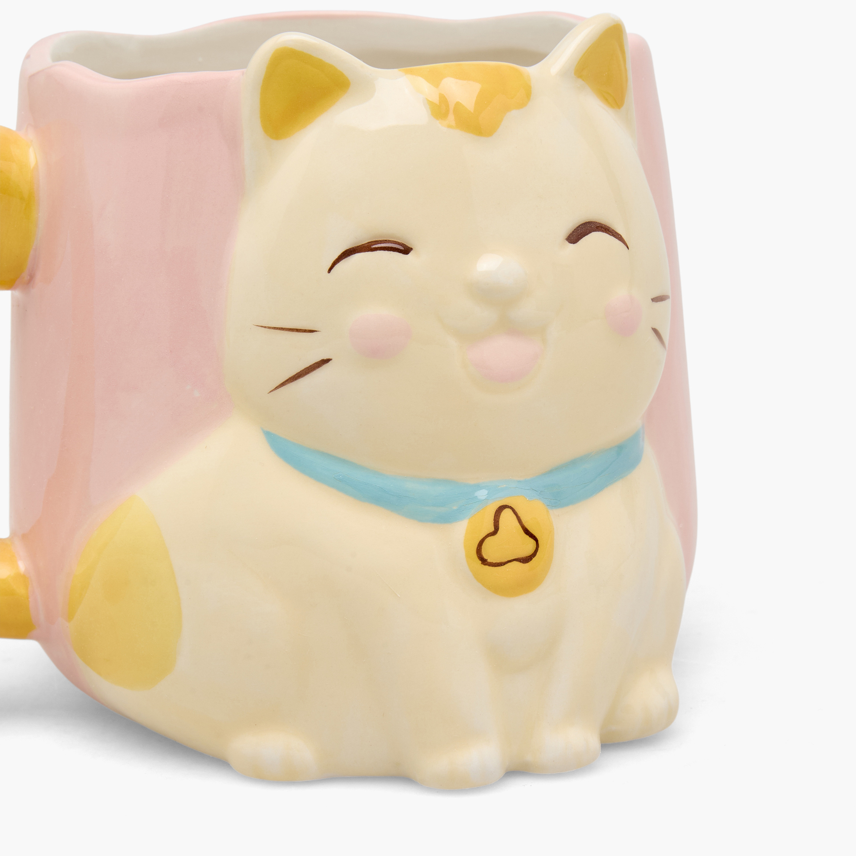 Cat Accent Ceramic Mug - 400 ml-household-dining-teaandcoffee-mugsandcups-image-4