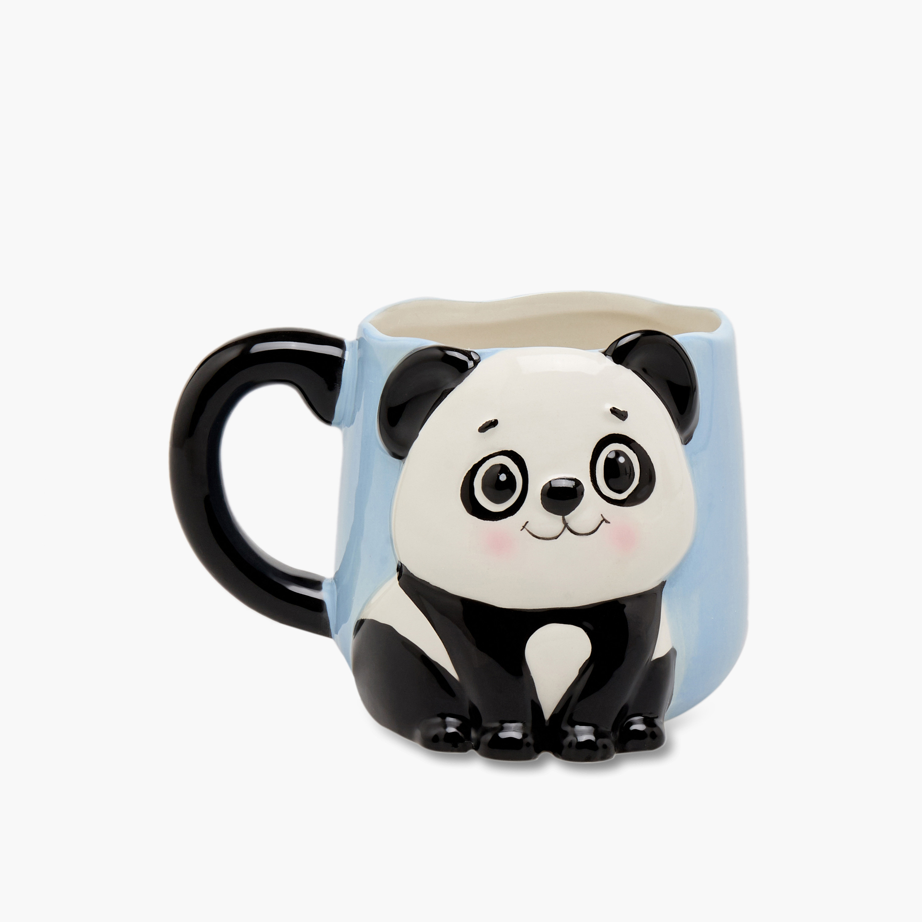 Panda Ceramic Mug with Gloss Finish - 400 ml-household-dining-teaandcoffee-mugsandcups-image-1