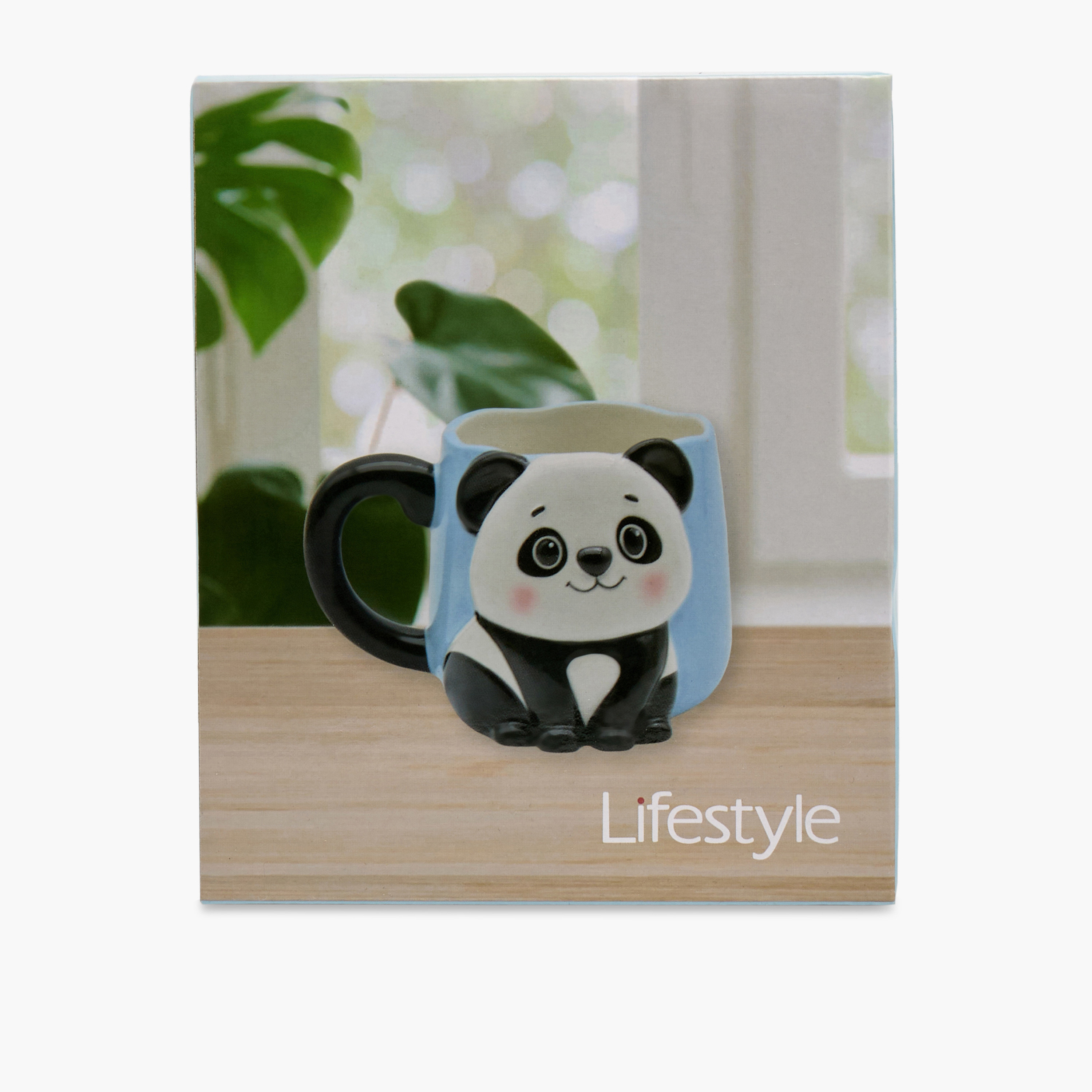 Panda Ceramic Mug with Gloss Finish - 400 ml-household-dining-teaandcoffee-mugsandcups-image-6