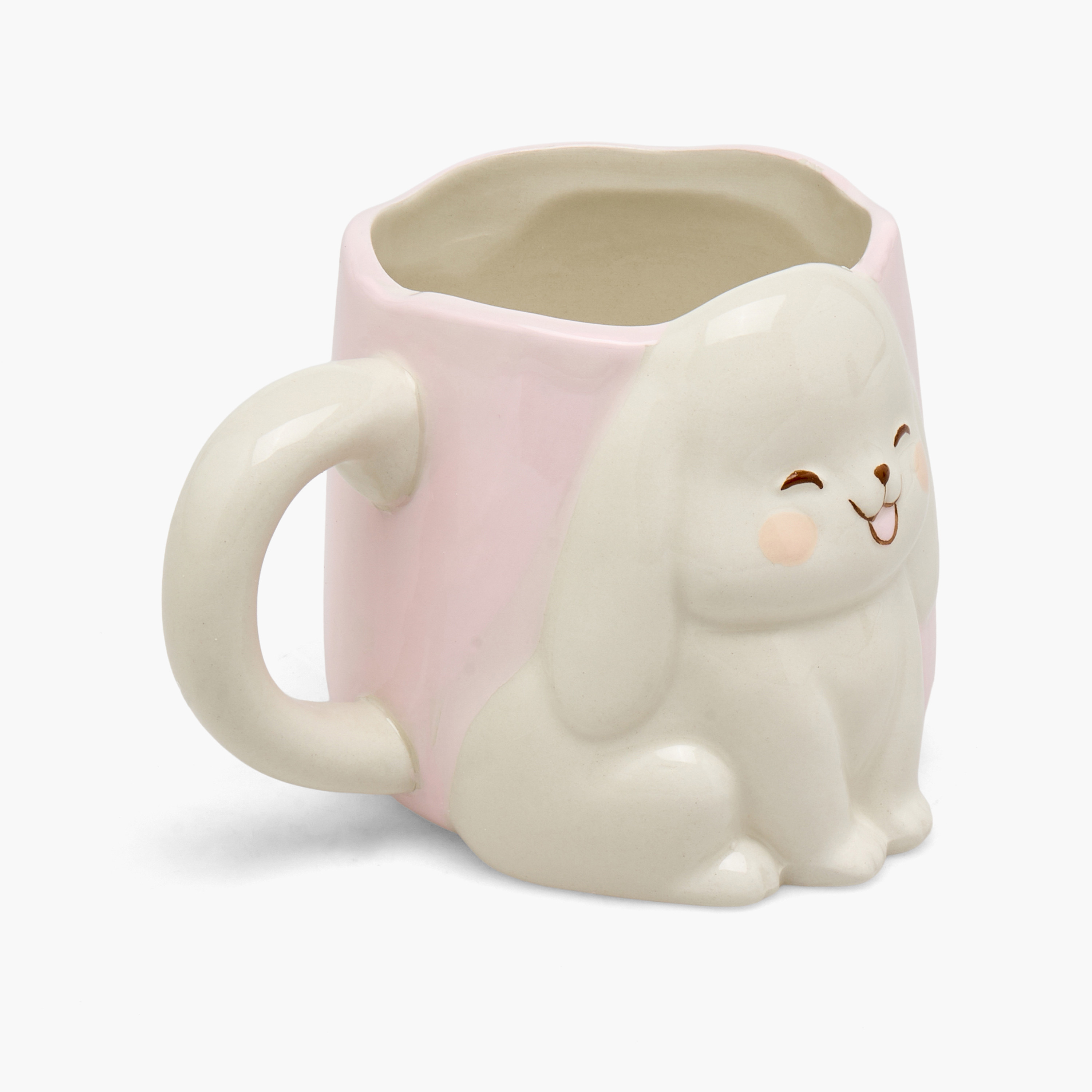 Rabbit Ceramic Mug with Gloss Finish - 400 ml-household-dining-teaandcoffee-mugsandcups-image-2