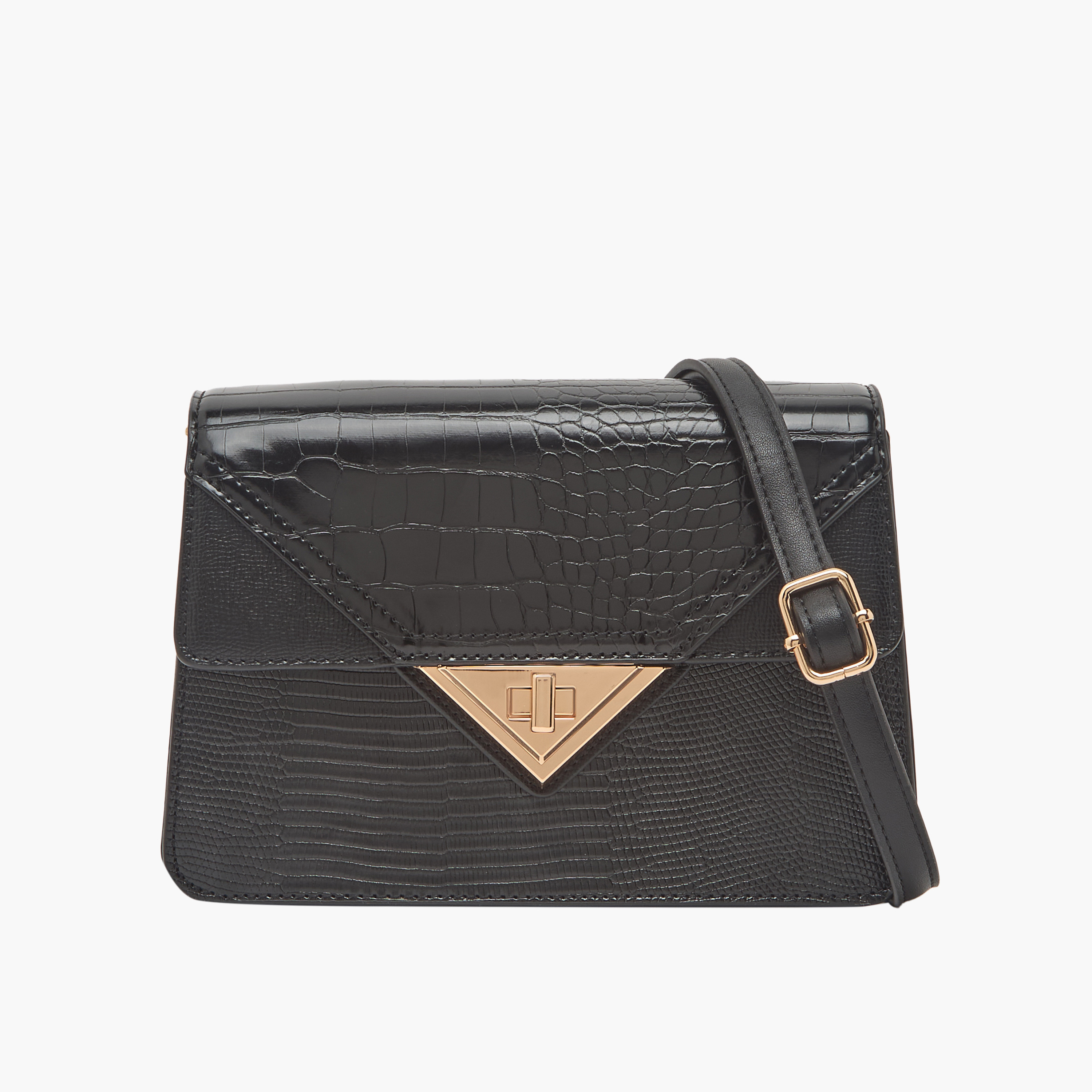 Charlotte Reid Textured Crossbody Bag with Adjustable Strap-women-bagsandwallets-handbags-image-1