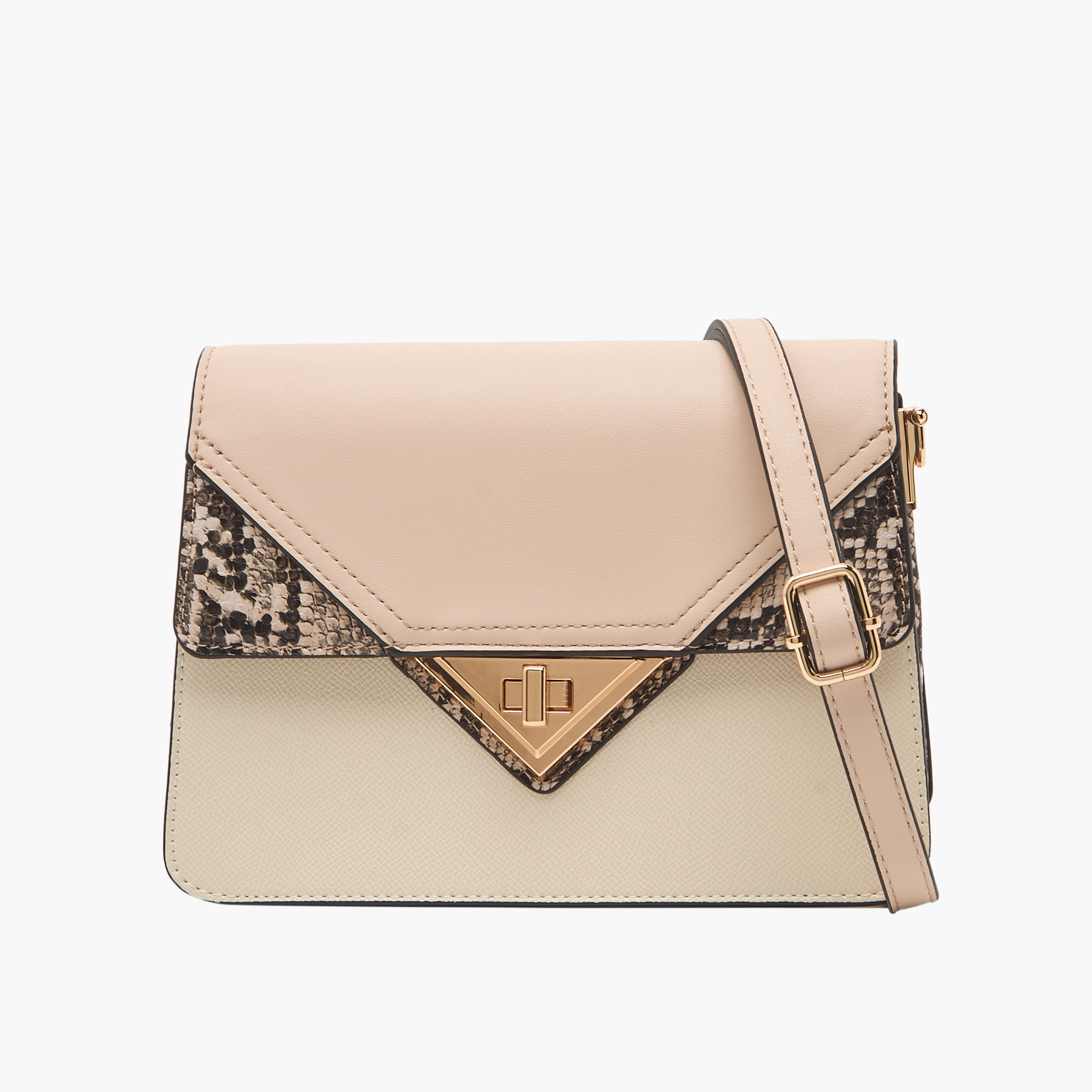 Charlotte Reid Textured Crossbody Bag with Adjustable Strap-women-bagsandwallets-handbags-image-1