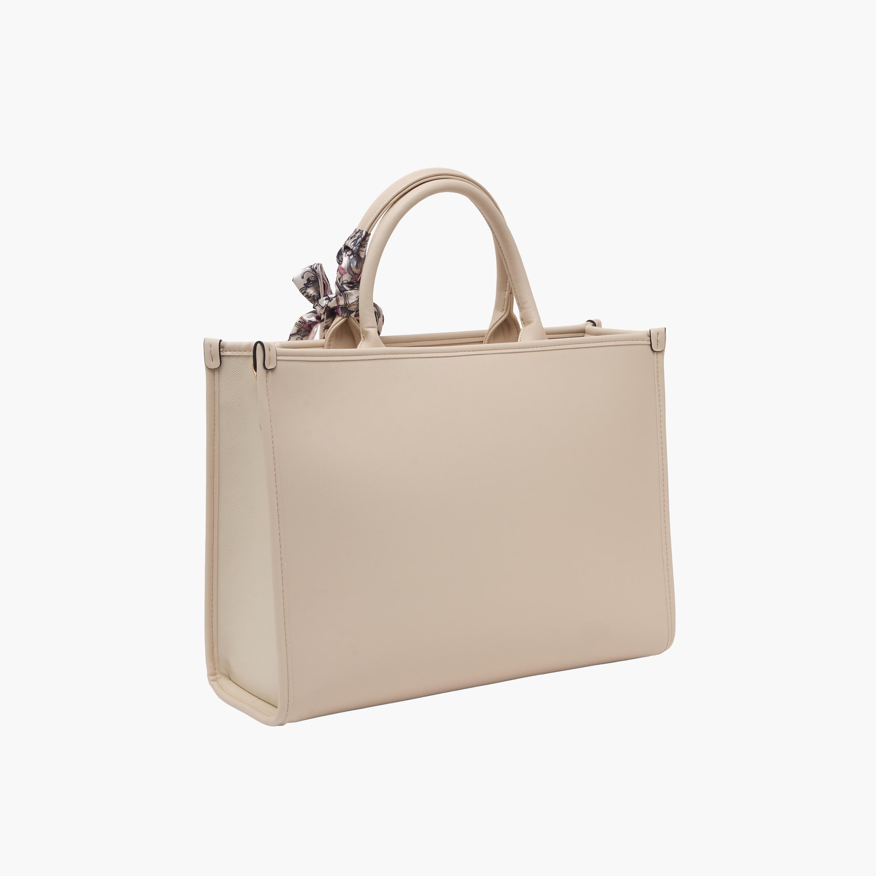 Charlotte Reid Floral Print Tote Bag with Scarf Detail-women-bagsandwallets-handbags-image-3