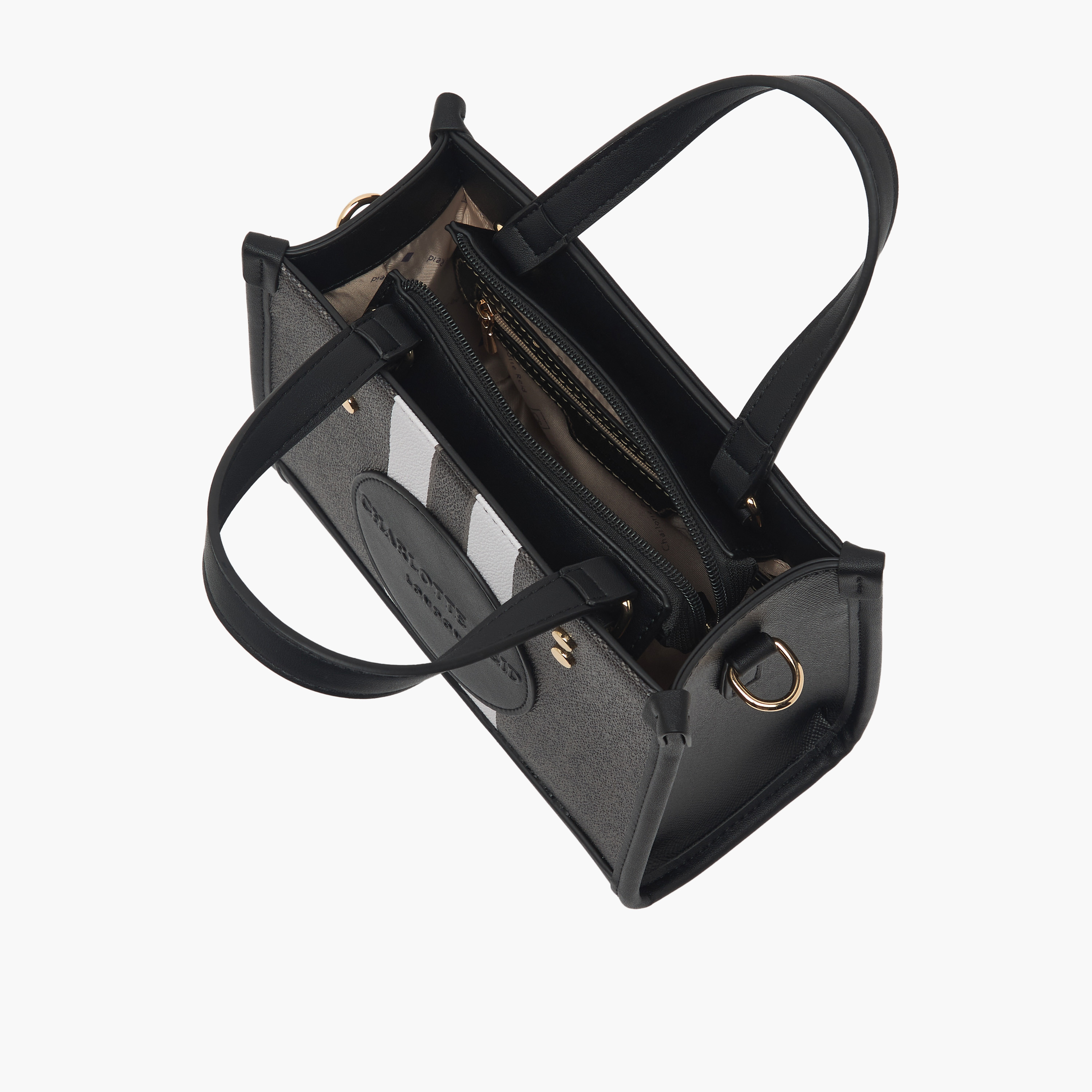 شنطة توت بطبعات مونوجرام وبحزام قابل للفصل من شارلوت ريد-women-bagsandwallets-handbags-image-8