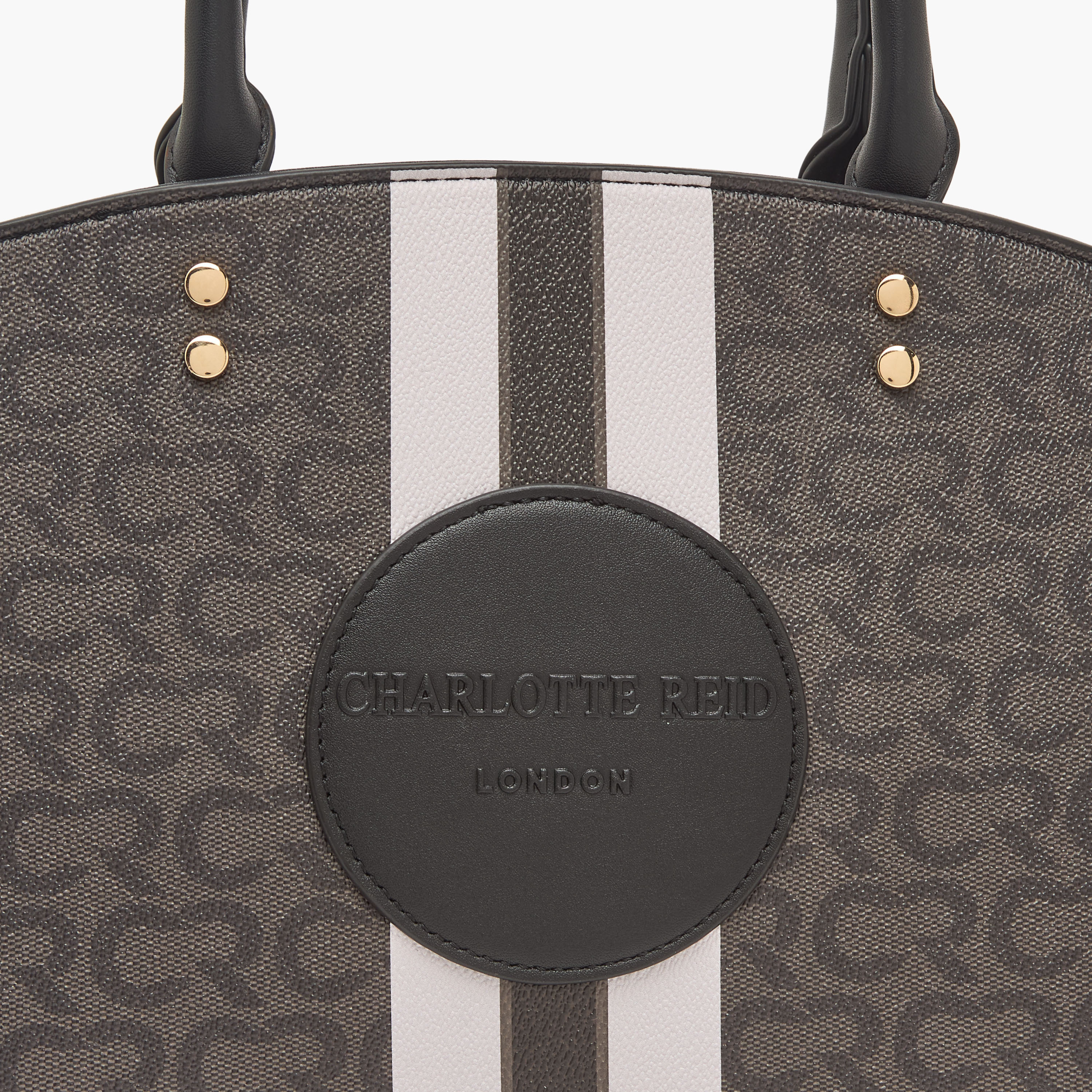 Charlotte Reid Monogram Print Tote Bag with Detachable Strap-women-bagsandwallets-handbags-image-4