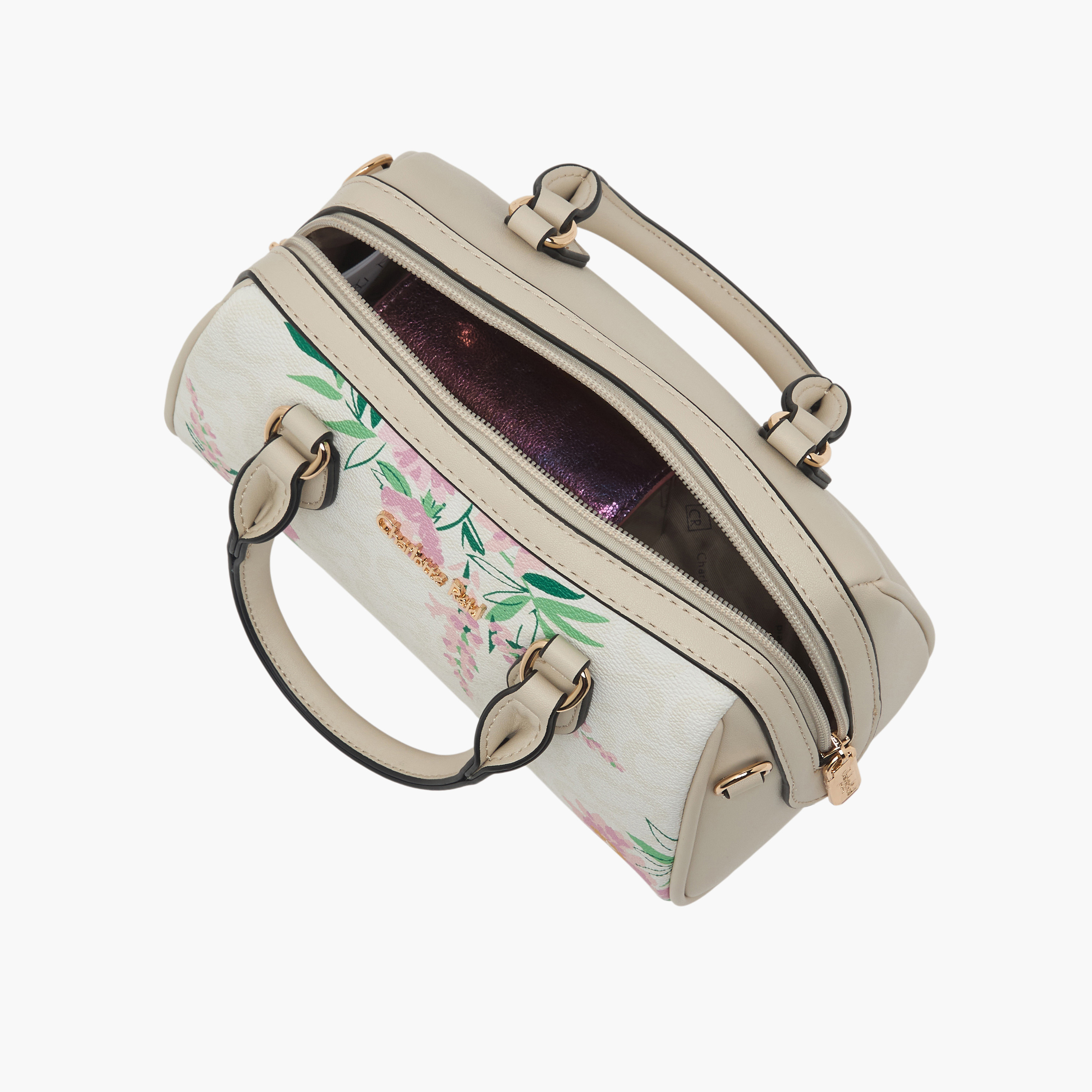 شنطة توتي بطبعات زهرية وحزام قابل للفصل من شارلوت ريد-women-bagsandwallets-handbags-image-8