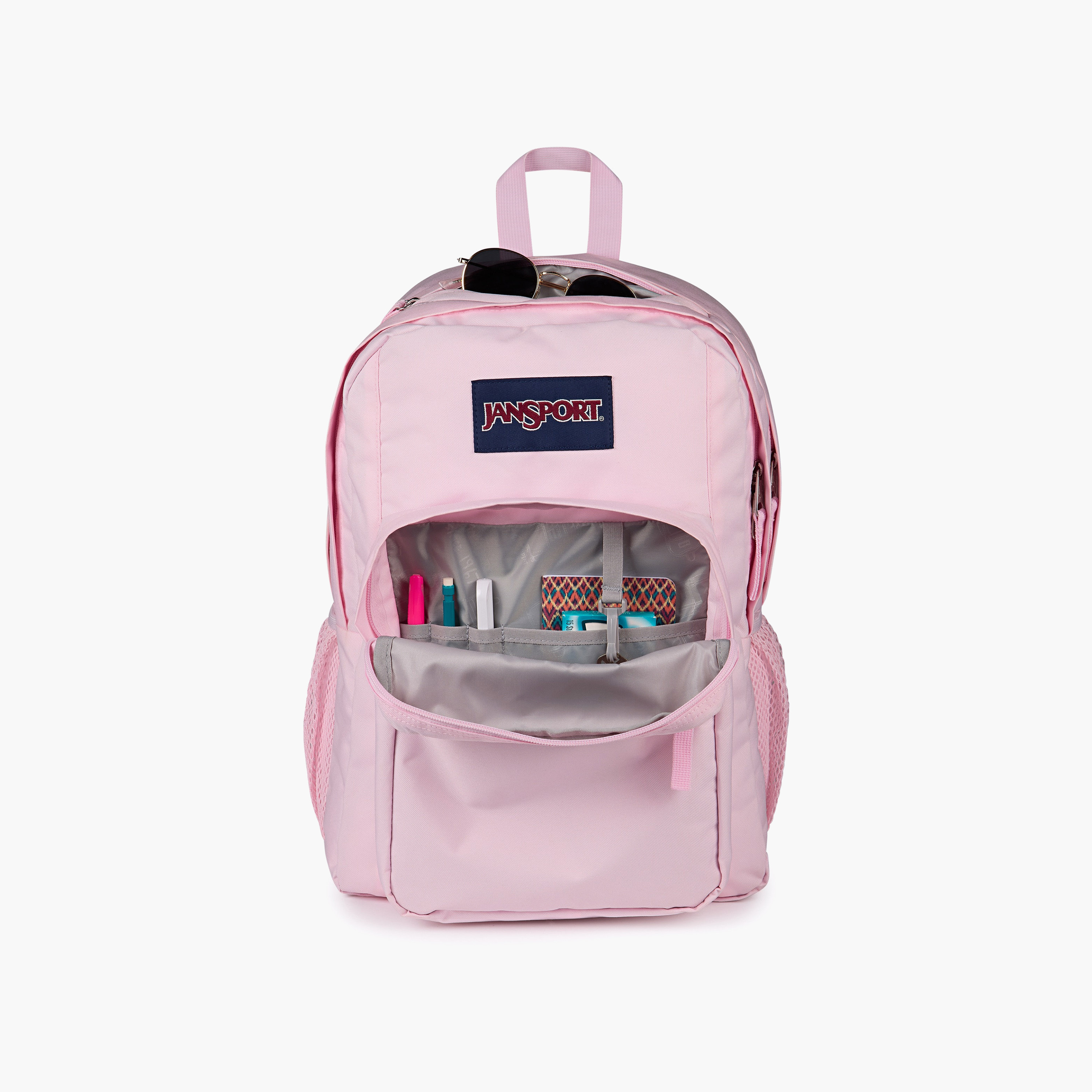 Jansport Big Student Printed Backpack with Zip Closure - 43x33x25 cms Lifetime Warranty-school-bagsandbackpacks-backpacks-image-4