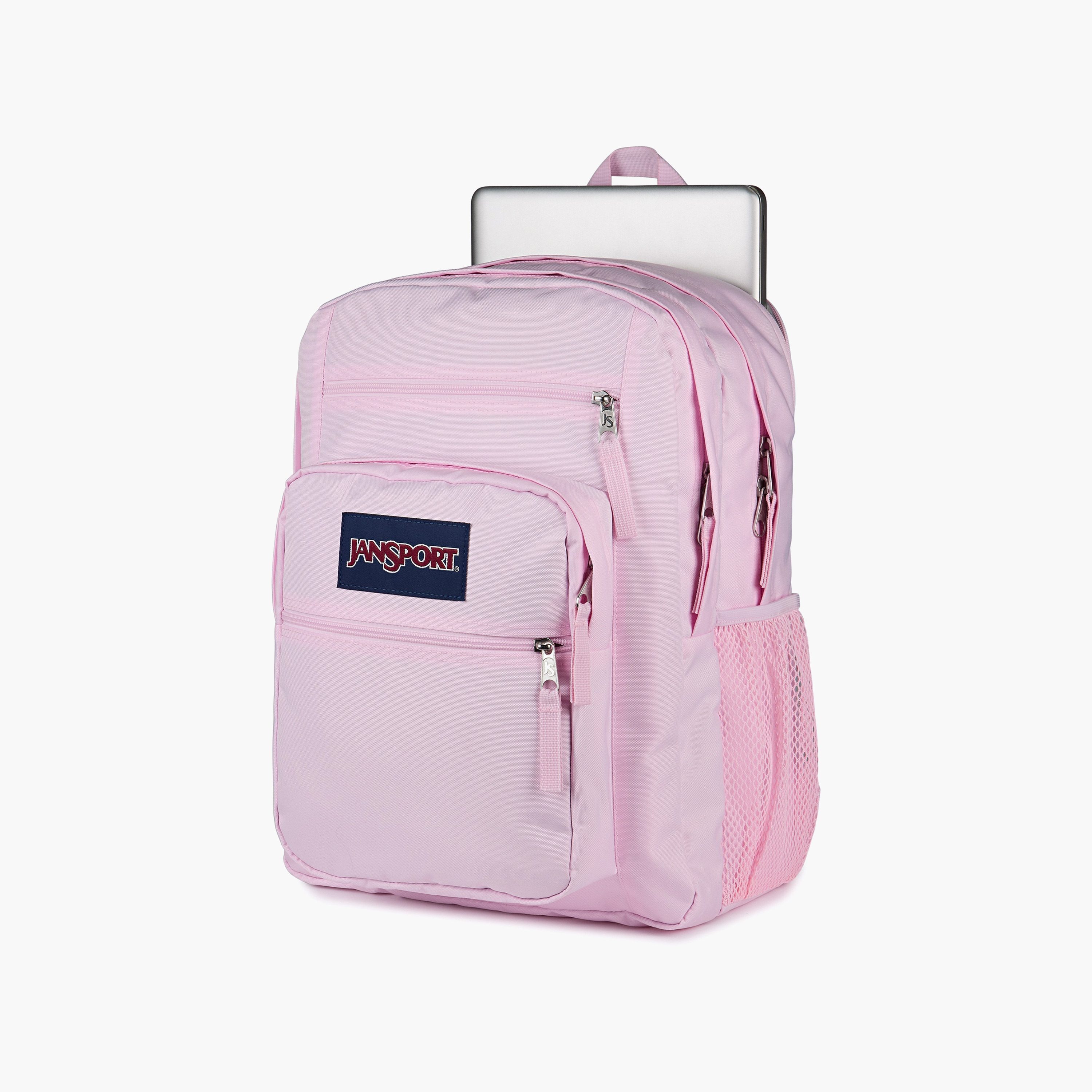 Backpack-Big Student-2 Cmprt-34 Ltr- (214|Woven Polyester) Pink Ice \ 19X32.5X43.5-school-bagsandbackpacks-backpacks-image-3