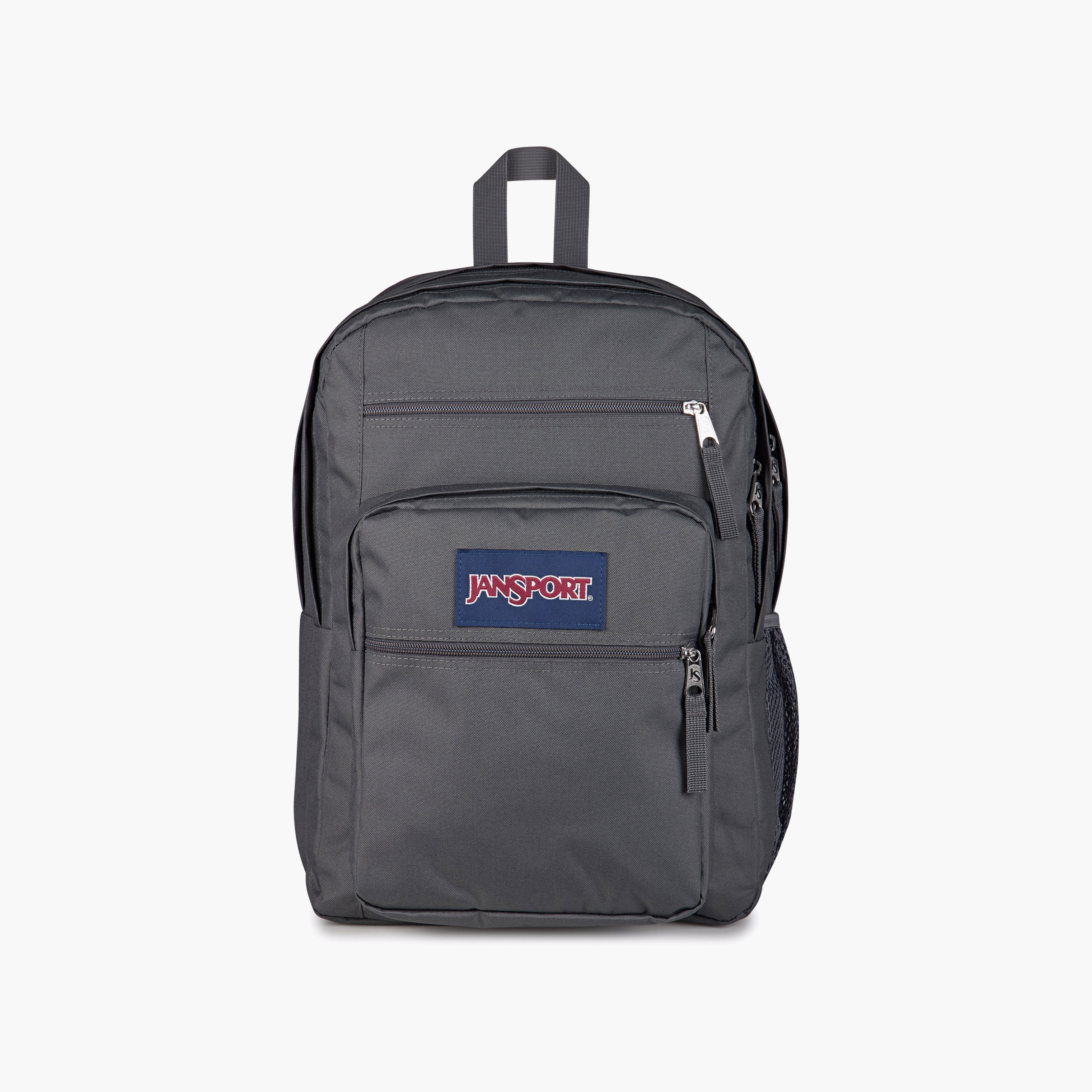 Backpack-Big Student-2 Cmprt-34 Ltr- (214|Woven Polyester) Smokey Grit \ 19X32.5X43.5-school-bagsandbackpacks-backpacks-image-1
