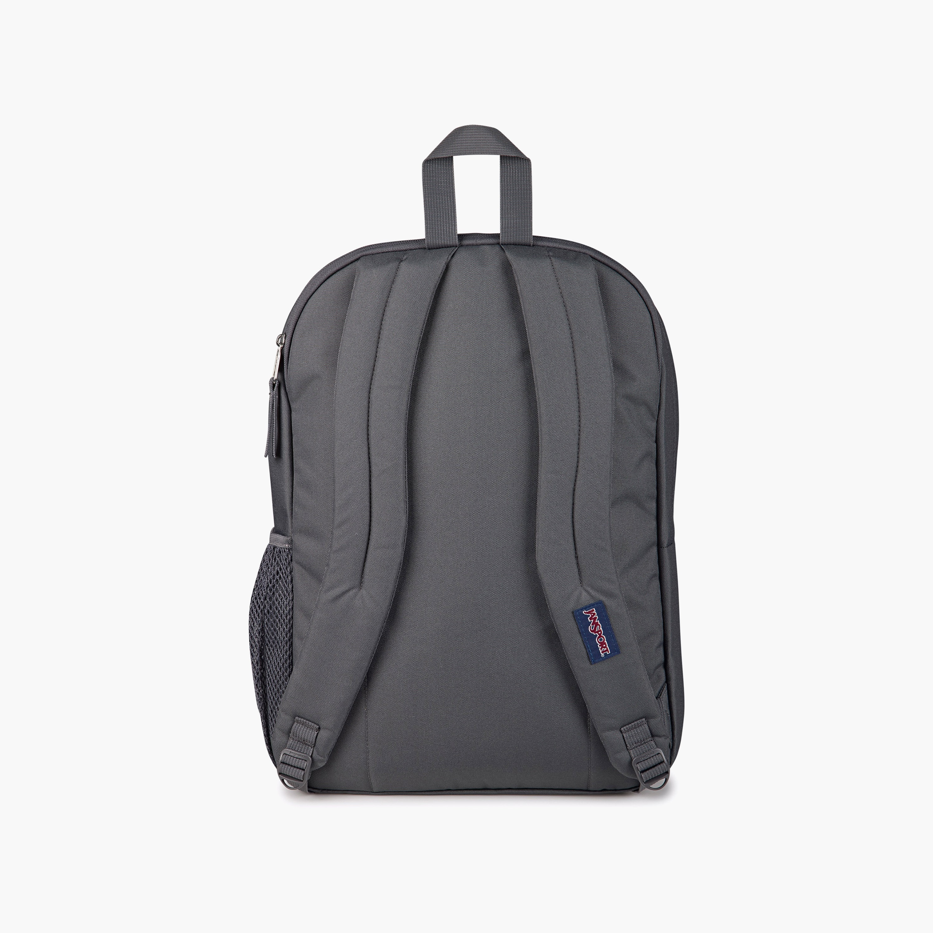 Backpack-Big Student-2 Cmprt-34 Ltr- (214|Woven Polyester) Smokey Grit \ 19X32.5X43.5-school-bagsandbackpacks-backpacks-image-2