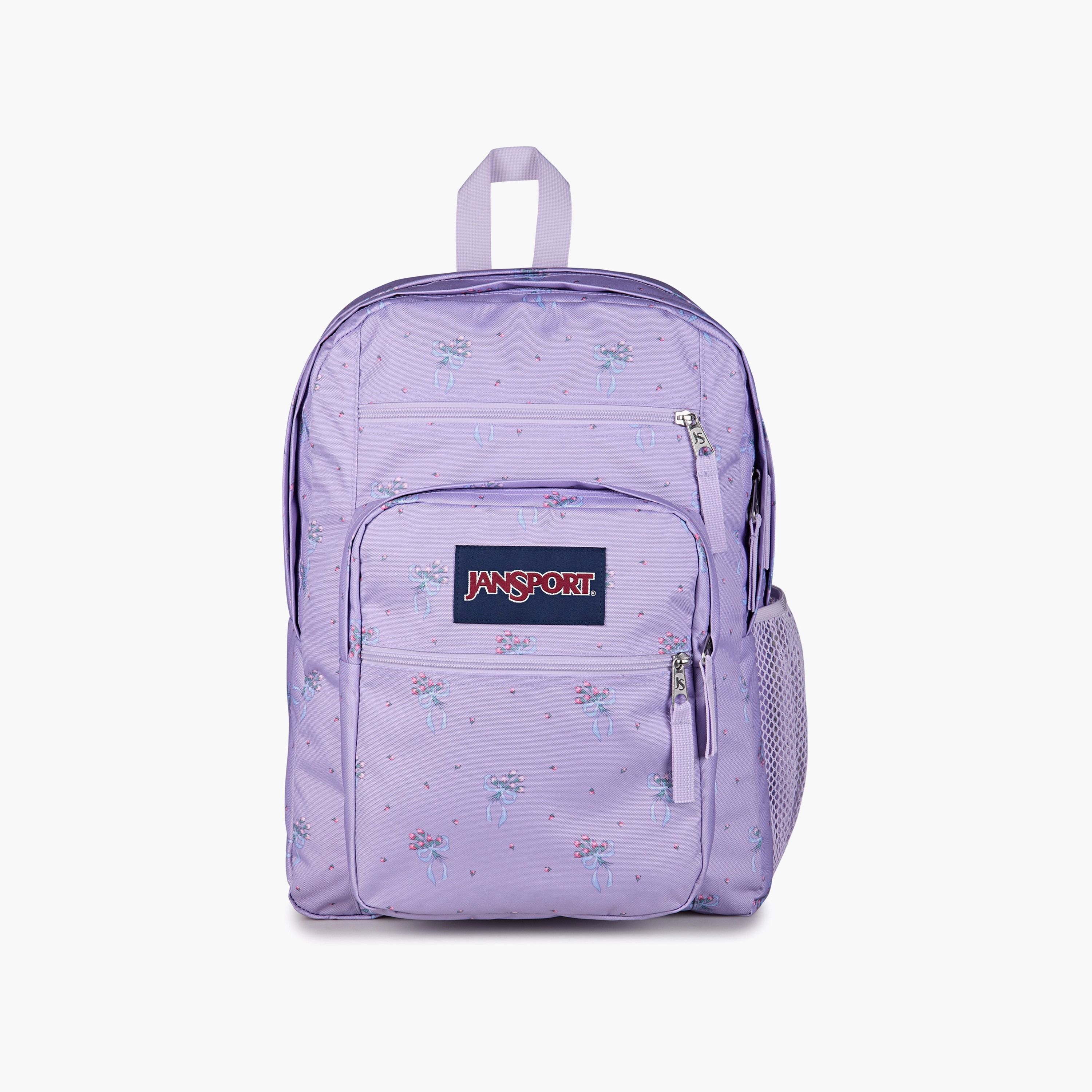 Backpack-Big Student-2 Cmprt-34 Ltr- (214|Woven Polyester) Pastel Petal Pastel Lilac \ 19X32.5X43.5-school-bagsandbackpacks-backpacks-image-1