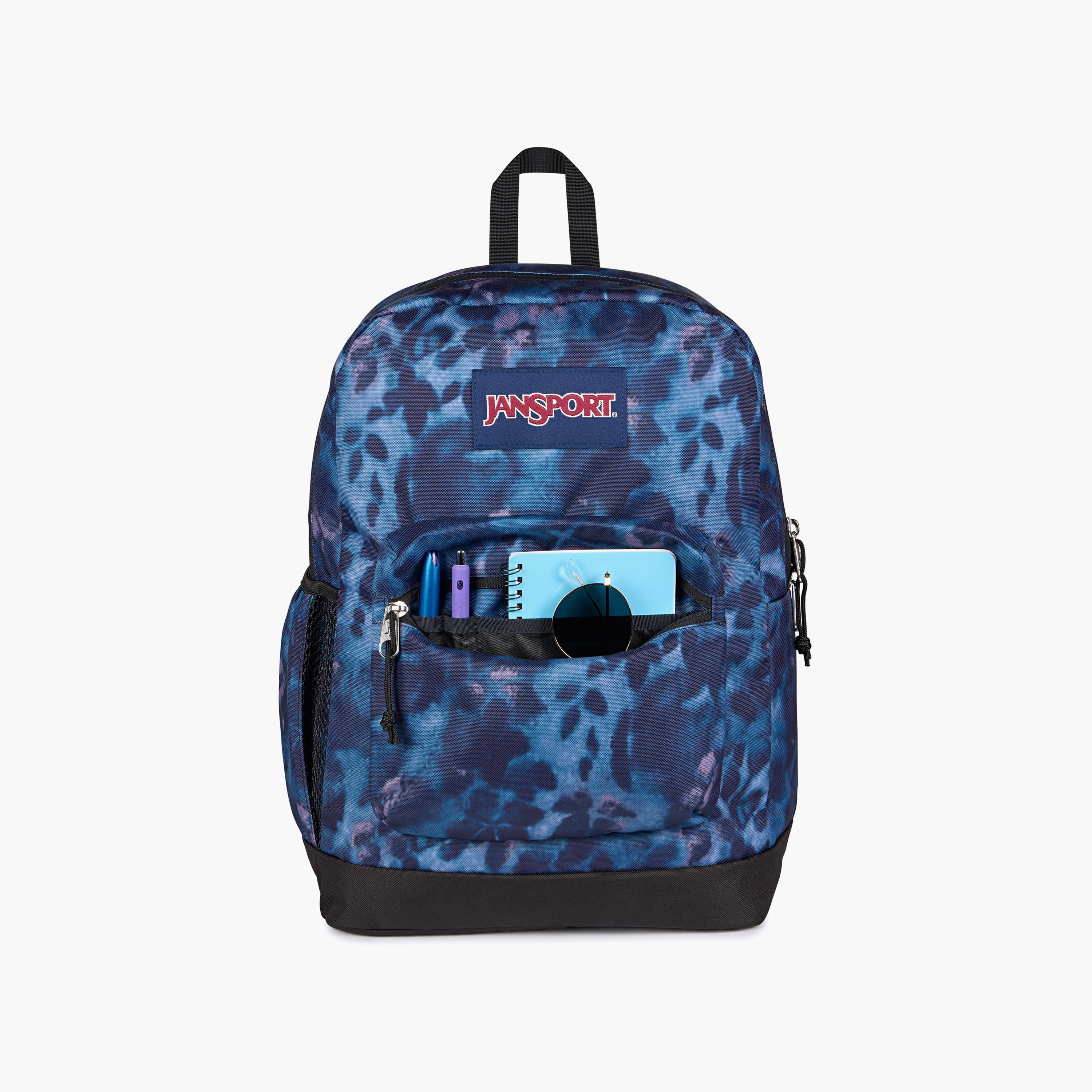 Backpack-Cross Town Plus-1 Cmprt-26 Ltr- (214|Woven Polyester) Gosthly Floral \ 14.5X32X42-school-bagsandbackpacks-backpacks-image-4
