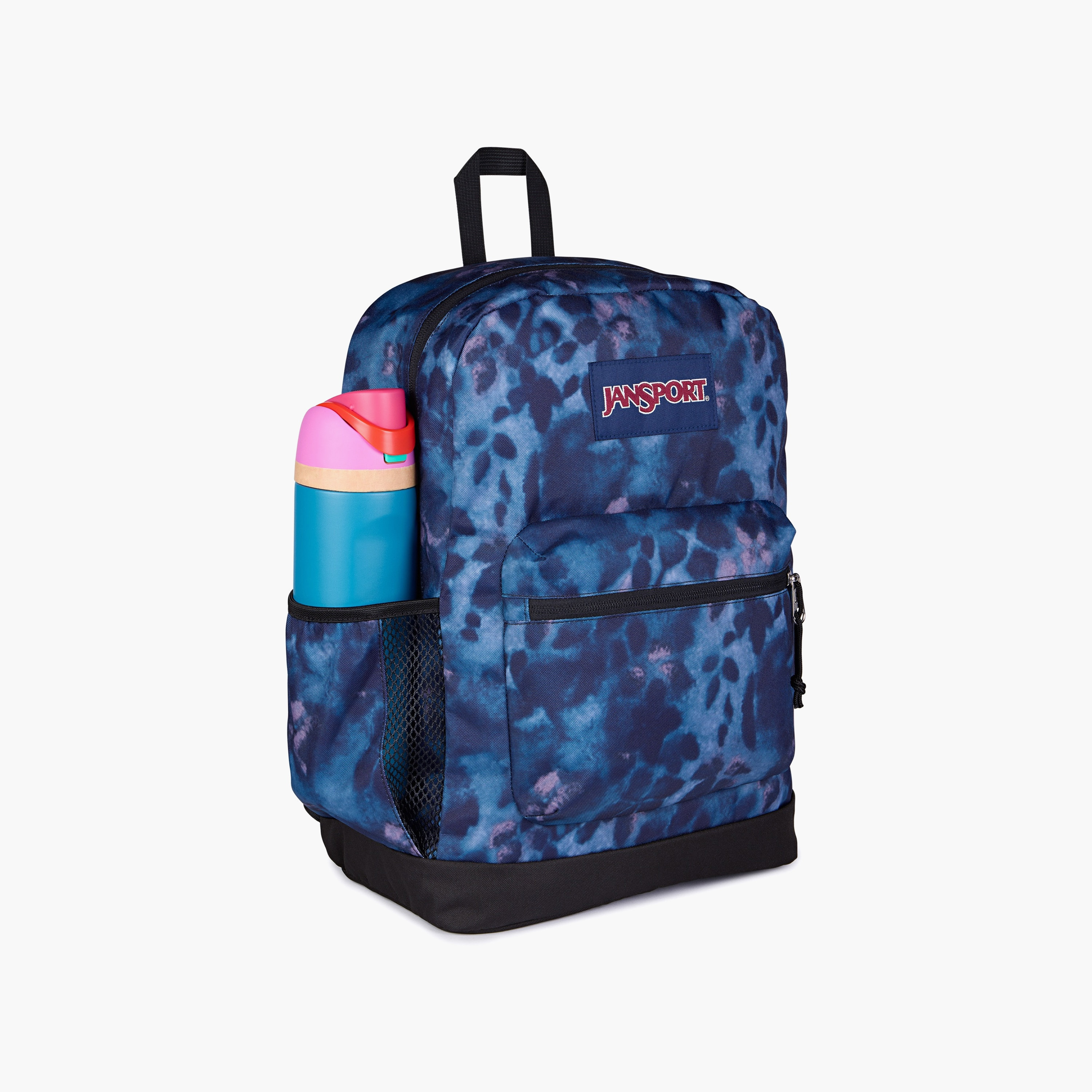 Backpack-Cross Town Plus-1 Cmprt-26 Ltr- (214|Woven Polyester) Gosthly Floral \ 14.5X32X42-school-bagsandbackpacks-backpacks-image-5