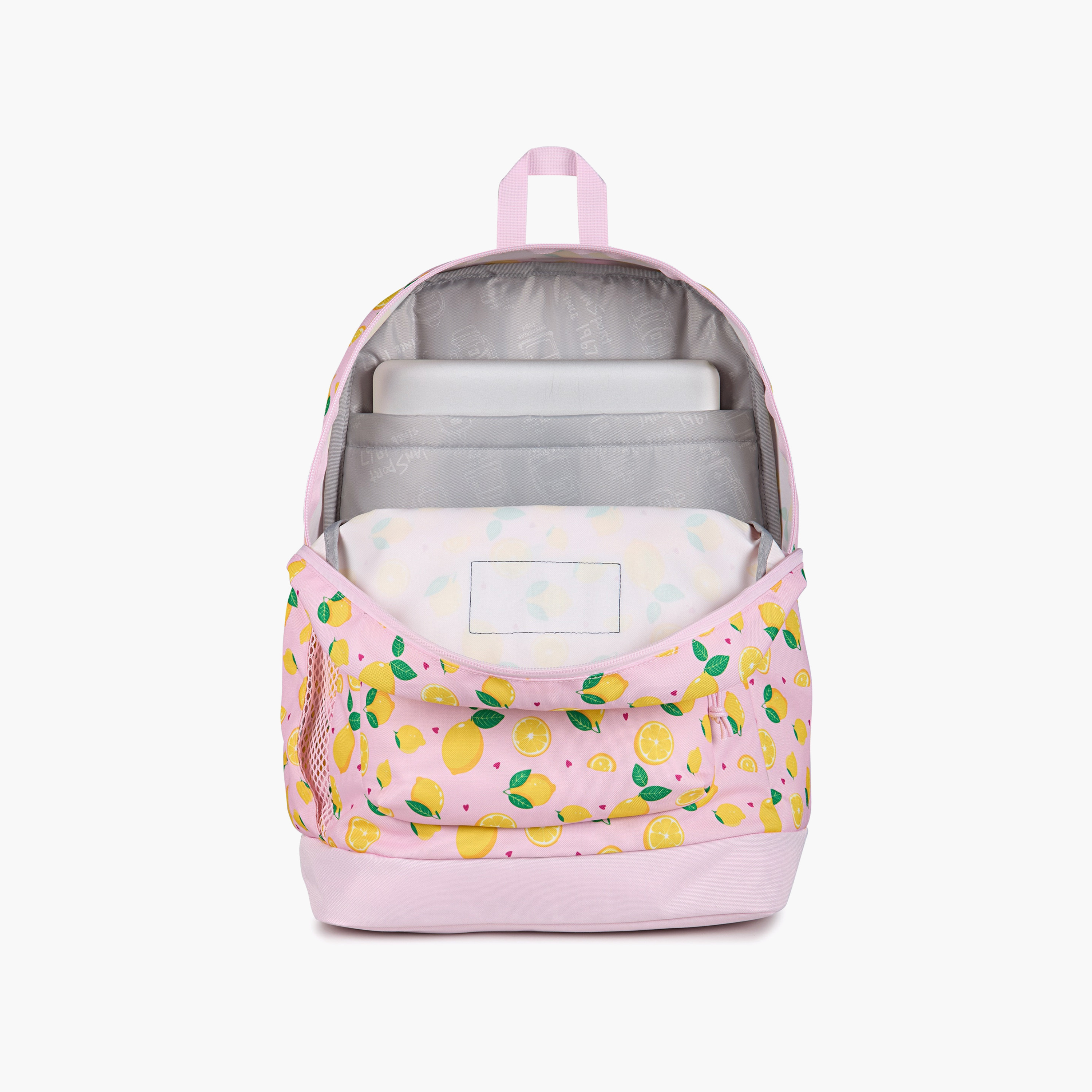 Backpack-Cross Town Plus-1 Cmprt-26 Ltr- (214|Woven Polyester) Lemonade Stand \ 14.5X32X42-school-bagsandbackpacks-backpacks-image-3