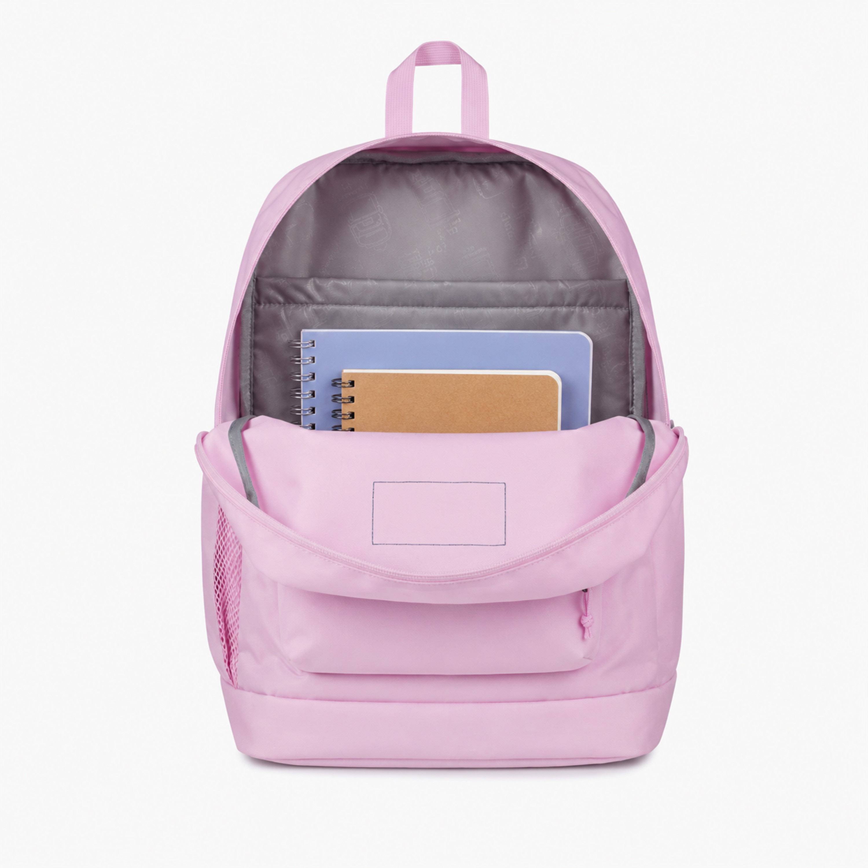 Jansport Solid Backpack with Adjustable Straps and Zip Closure - Lifetime Warranty-school-bagsandbackpacks-backpacks-image-4
