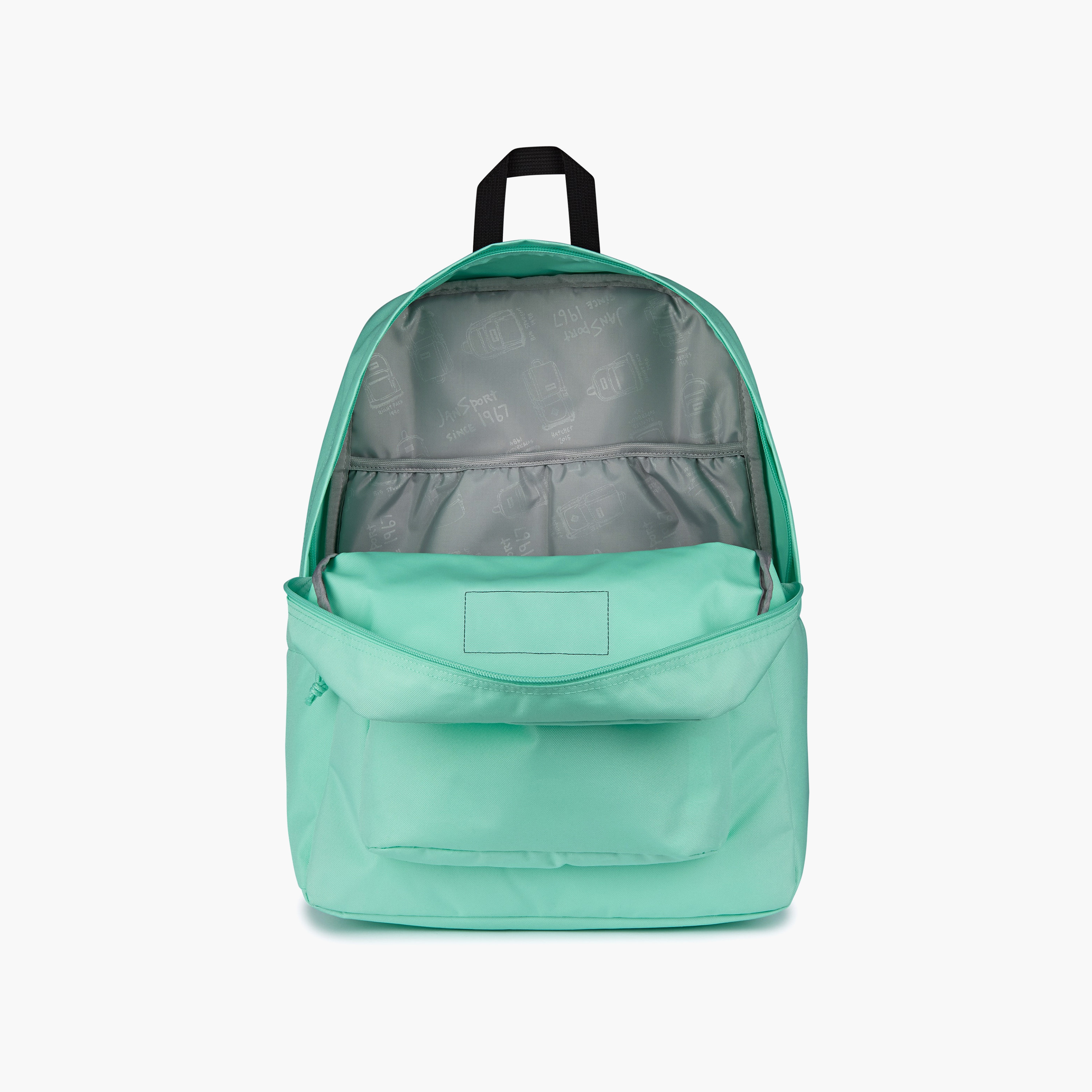 Backpack-Superbreak Plus-1 Cmprt-26 Ltr- (214|Woven Polyester) Moon Flower \ 14X32X42-school-bagsandbackpacks-backpacks-image-2