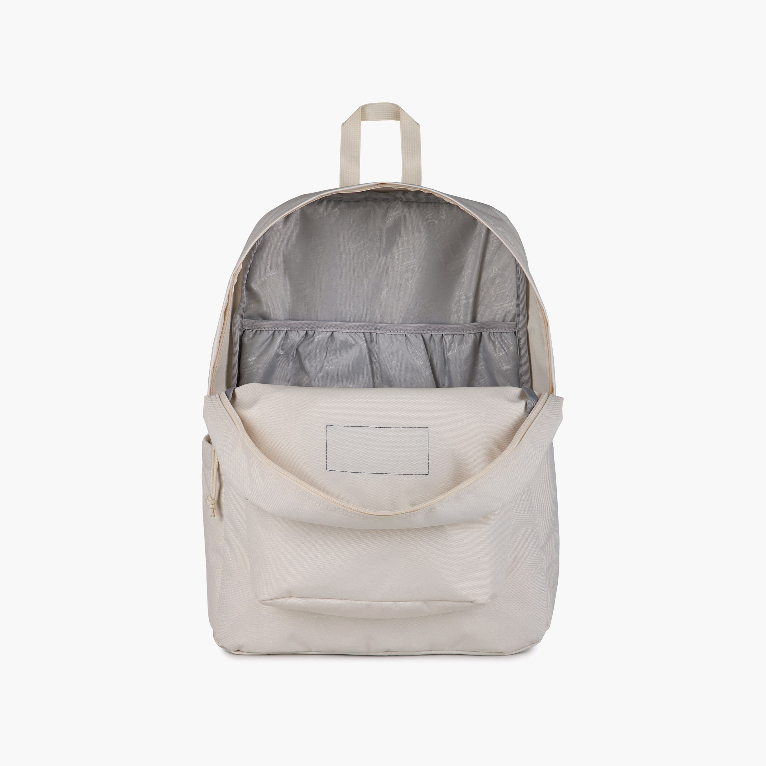 Backpack-Superbreak Plus-1 Cmprt-26 Ltr- (214|Woven Polyester) Moon Flower \ 14X32X42-school-bagsandbackpacks-backpacks-image-3