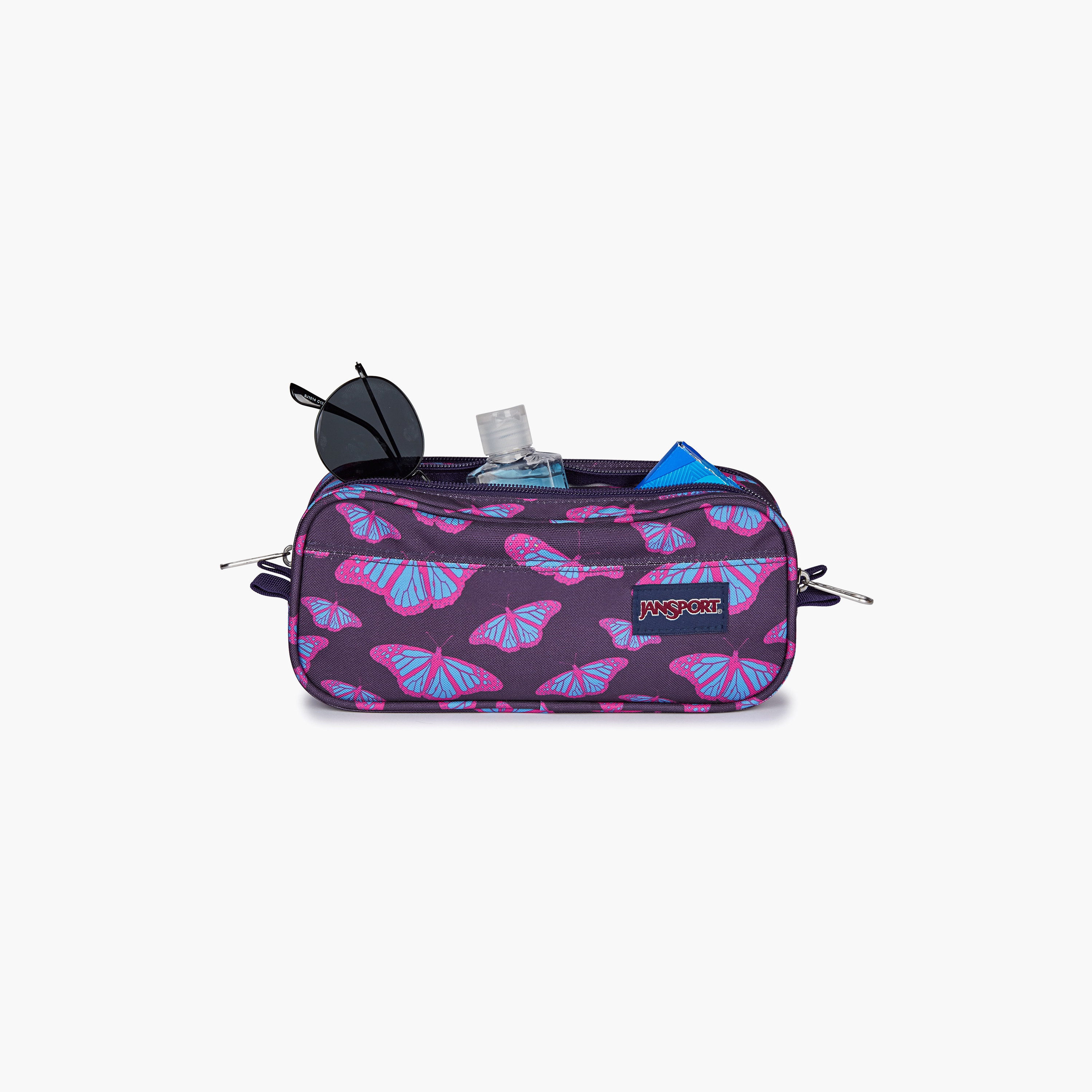 Jansport-Pouch-Large Accessory Pouch-2 Cmprt-school-stationery-pencilcases-image-4