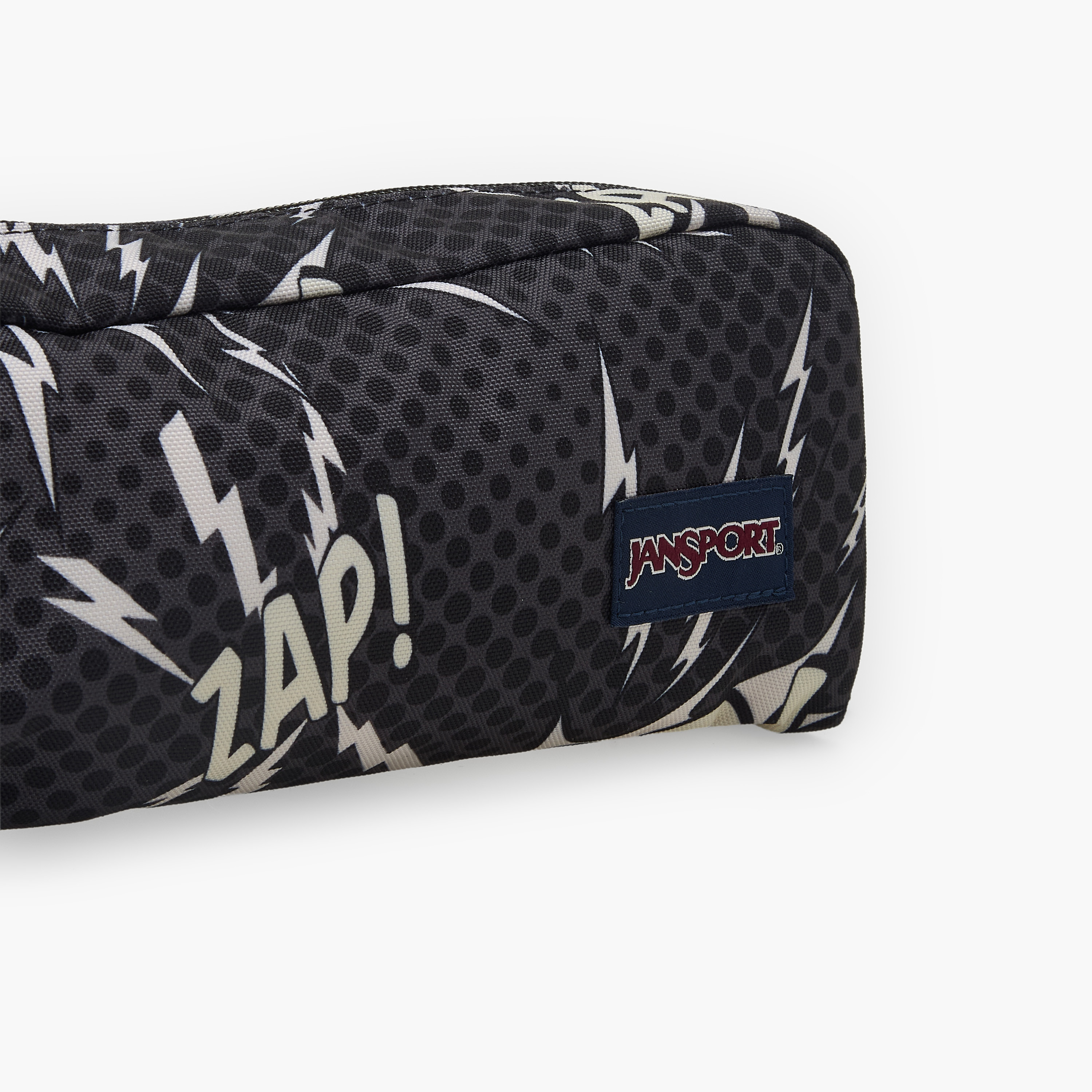 مقلمة بطبعة بسحاب إغلاق من جانسبورت-school-stationery-pencilcases-image-6