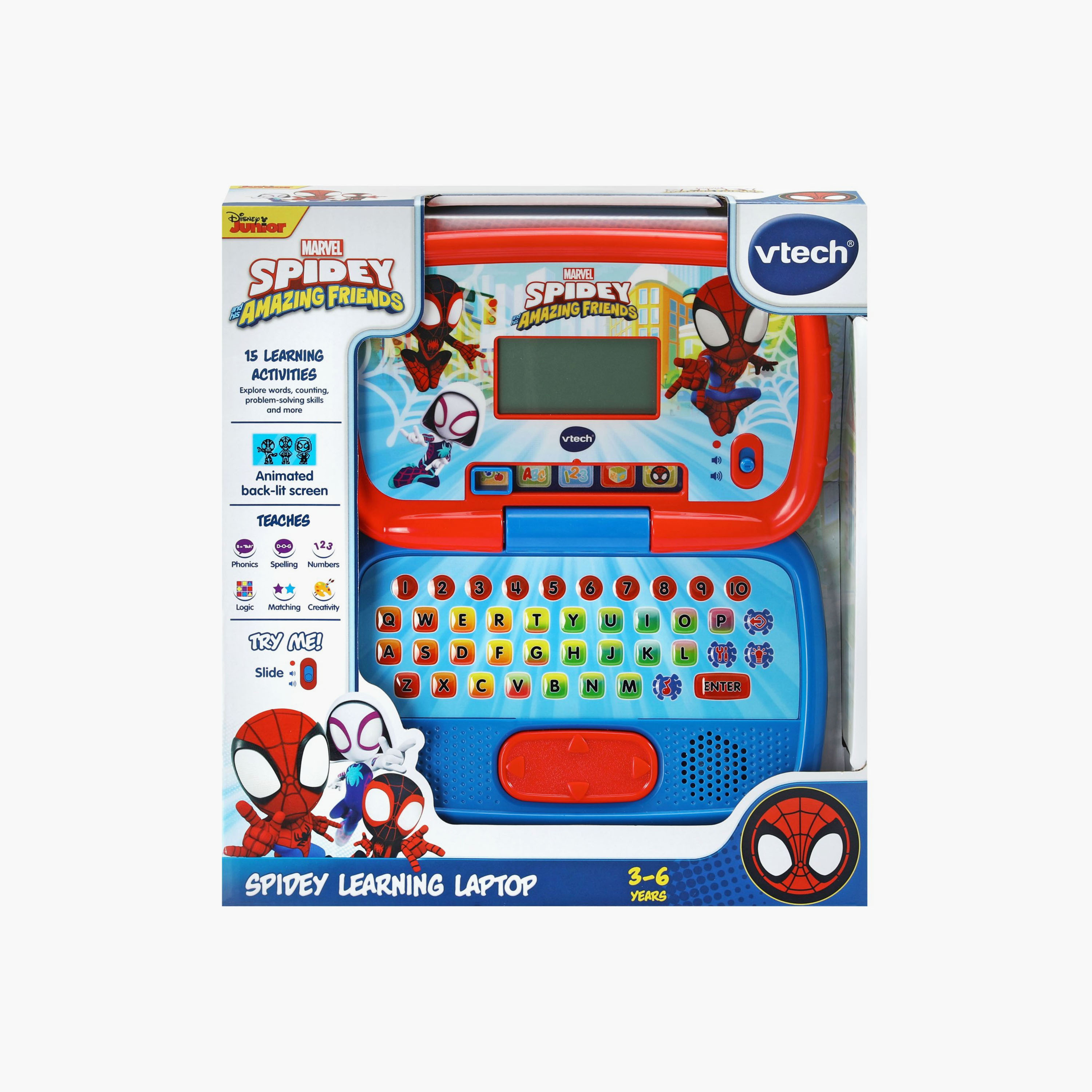 Vtech License Spidey & Friends Learning Laptop-toys-babyandtoddlertoys-learningtoys-image-3