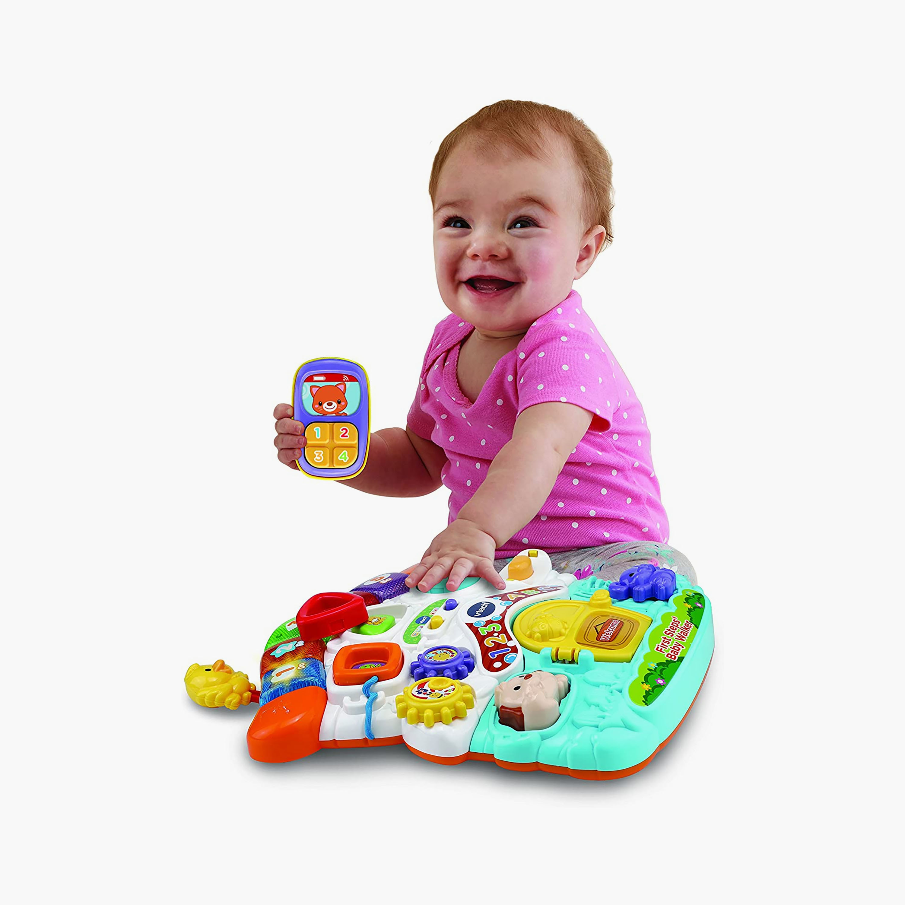 Vtech 2-In-1 Walker & Activity Centre-baby-infantactivity-walkers-image-6