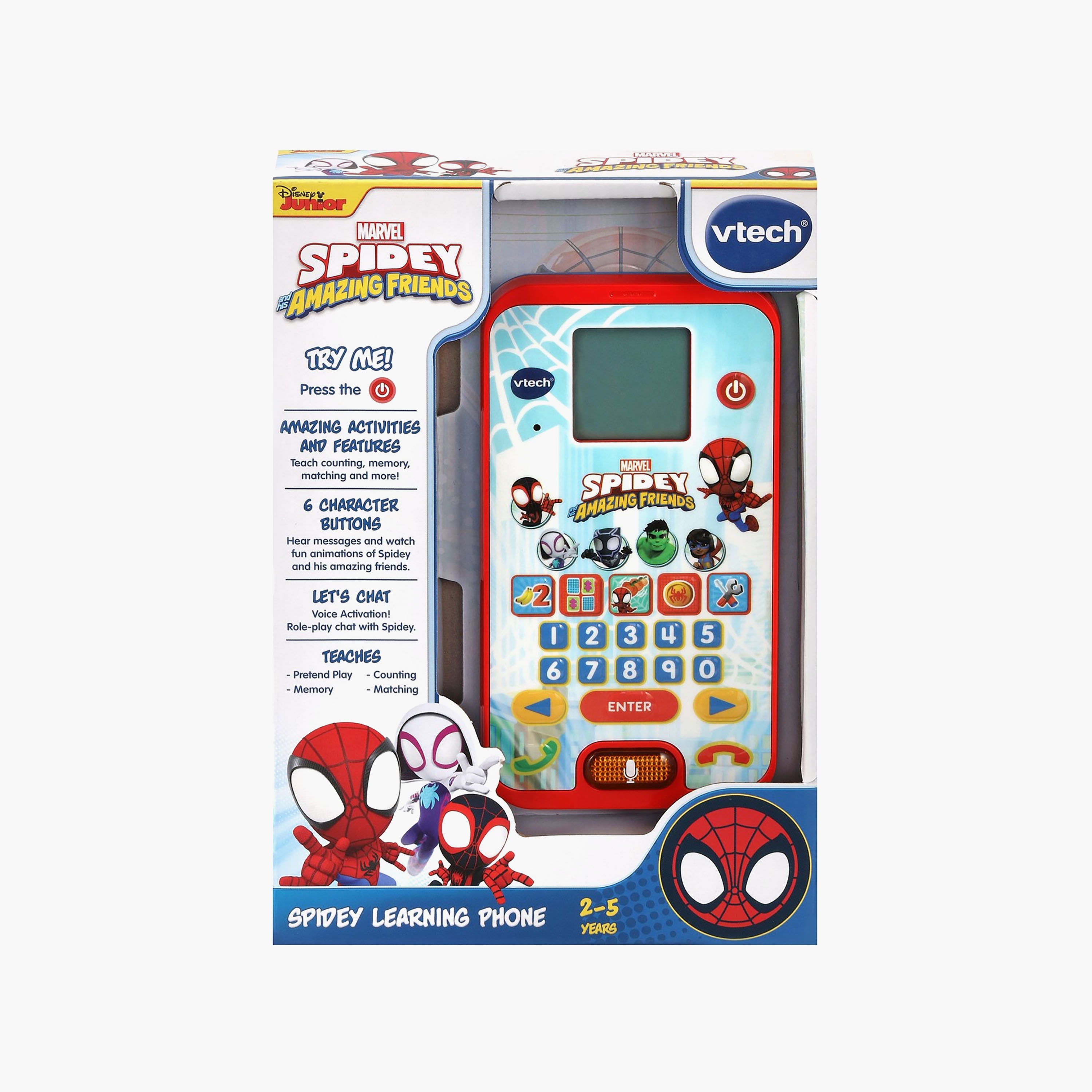 Vtech License Spidey & Friends Learning Phone-toys-babyandtoddlertoys-learningtoys-image-4