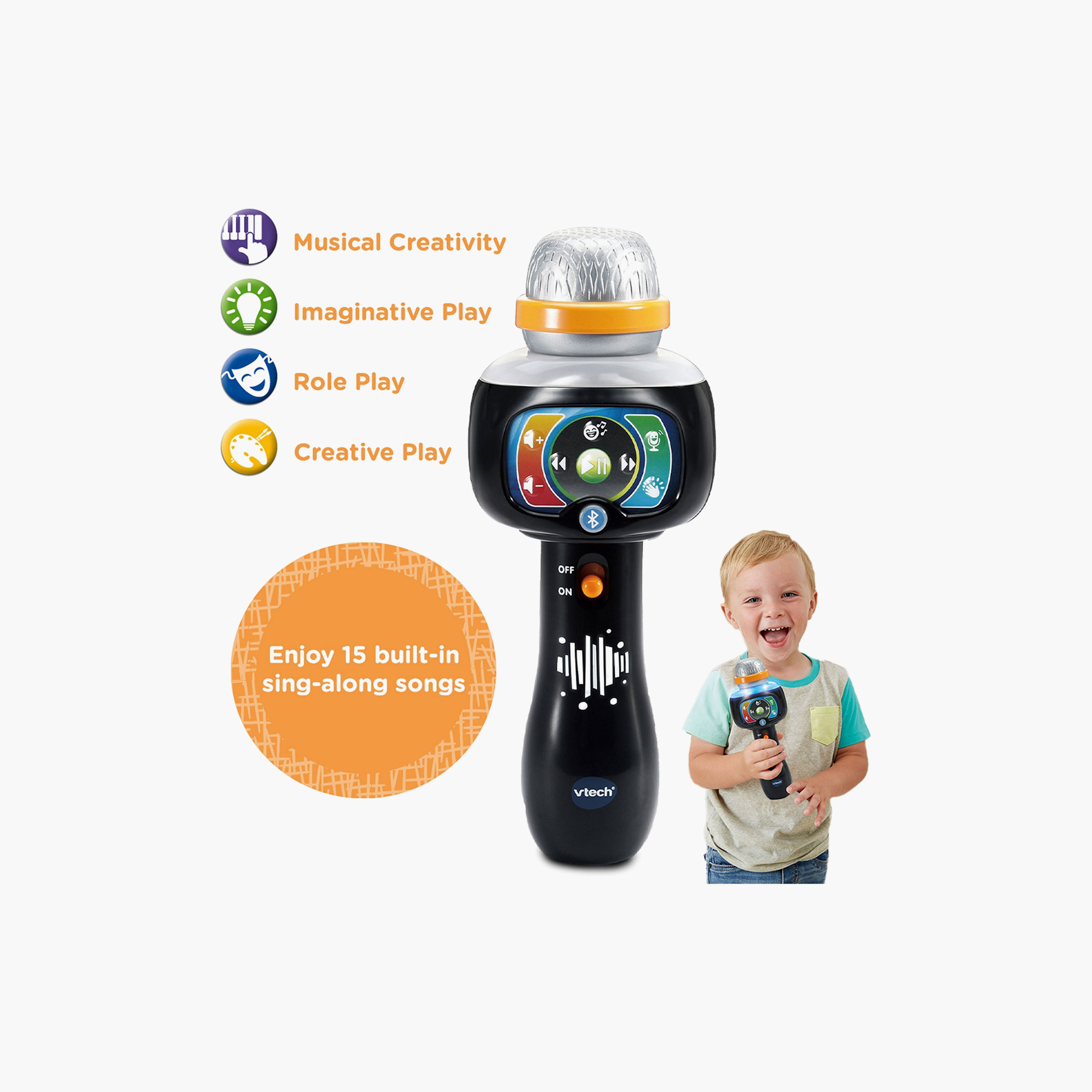 Vtech Singing Sounds Microphone-electronics-speakers-image-6