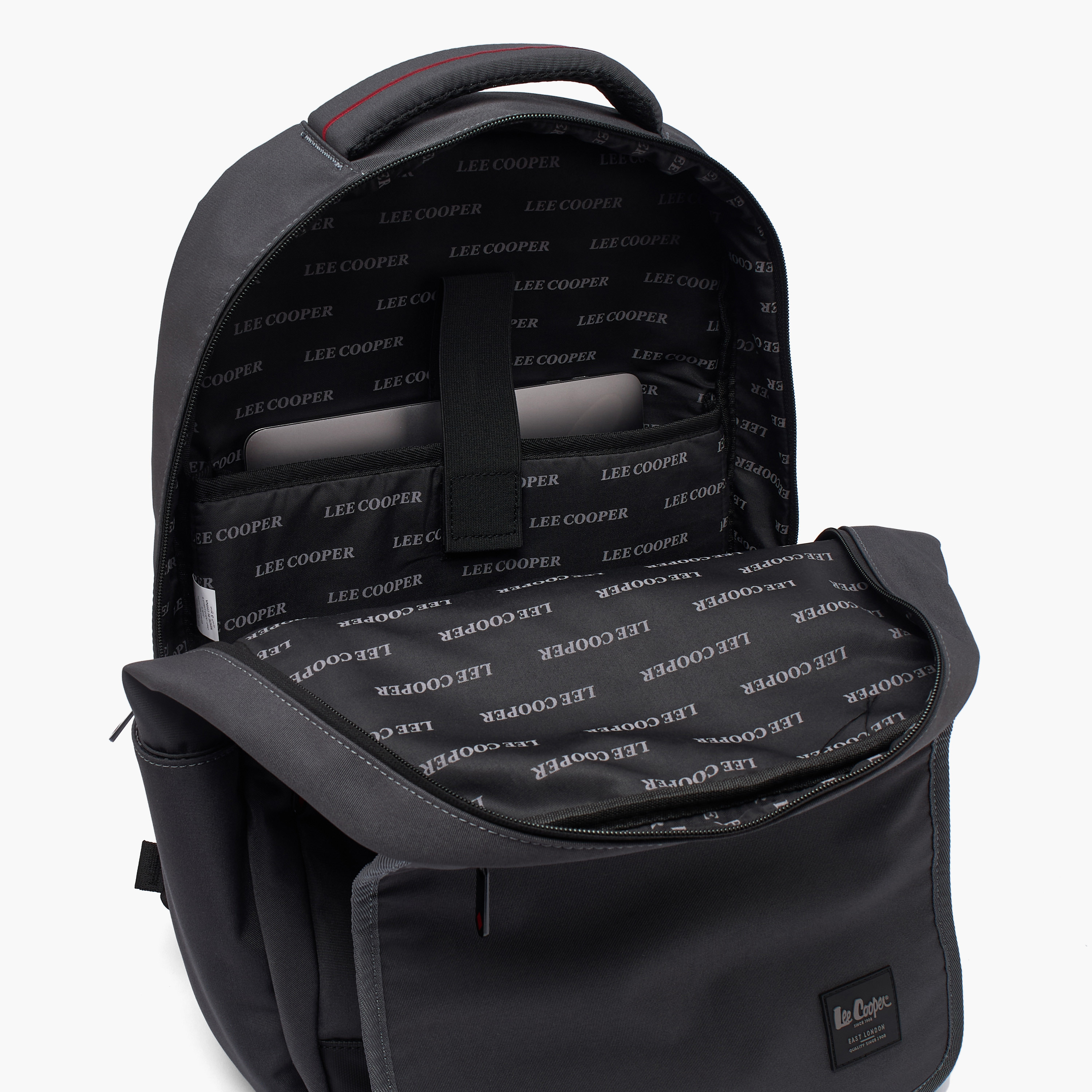 شنطة ظهر سادة مع جيب لابتوب مبطن للأطفال بعمر 13 سنة فما فوق من لي كوبر-boys-accessories-bagsandbackpacks-image-5