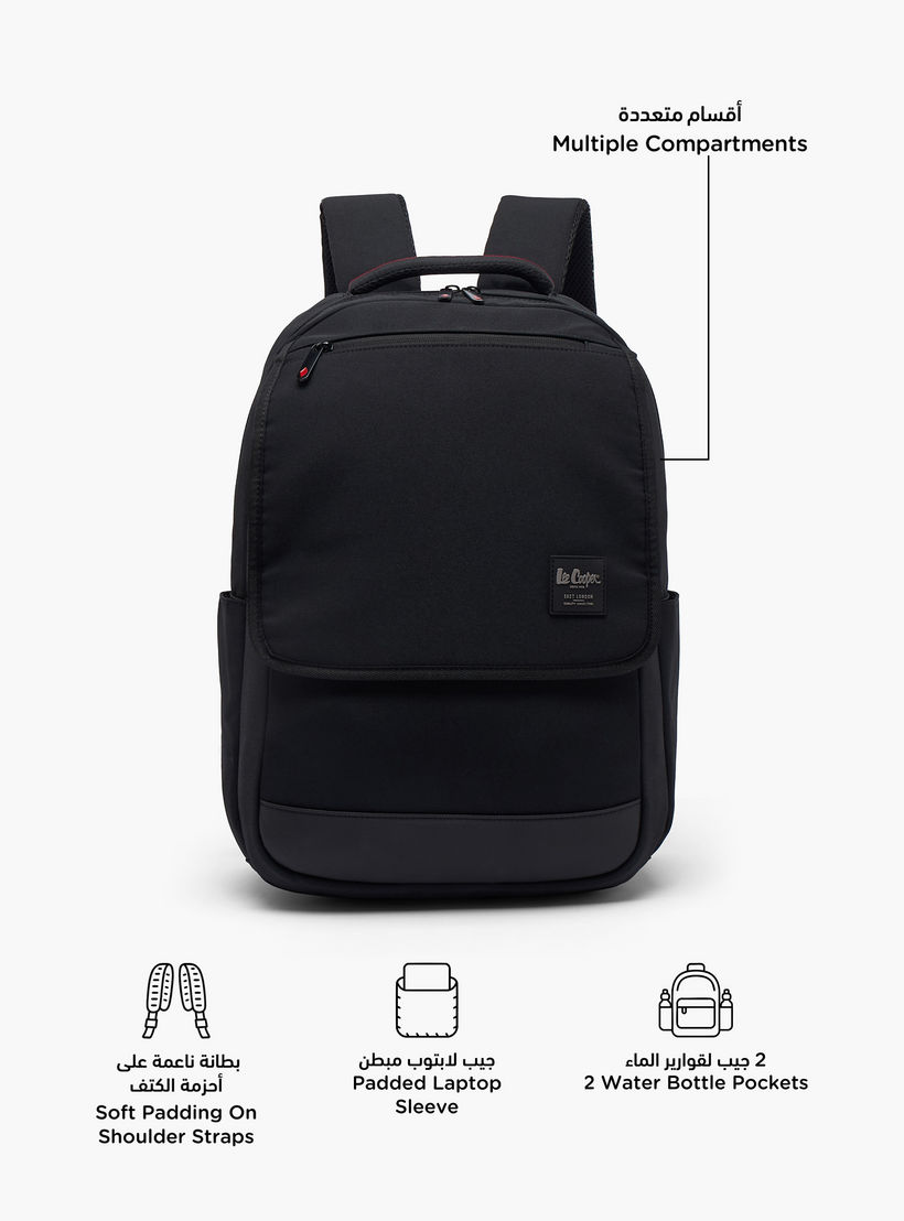 شنطة ظهر سادة مع جيب لابتوب مبطن للأطفال بعمر 13 سنة فما فوق من لي كوبر-boys-accessories-bagsandbackpacks-image-2