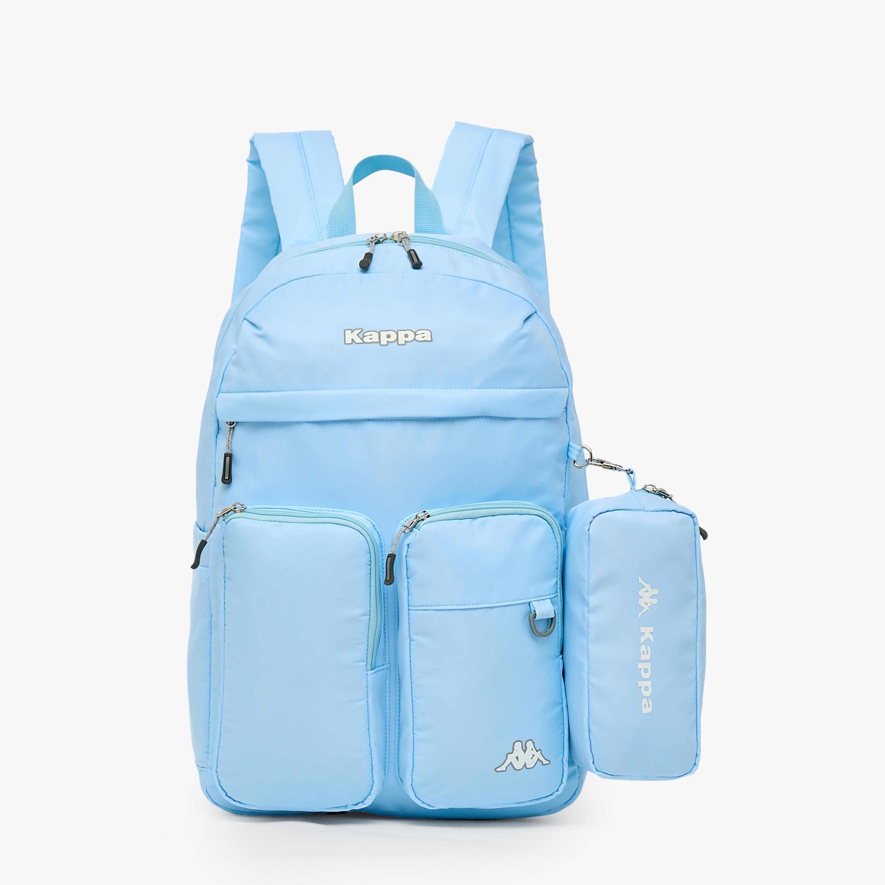 Kappa Logo 2-Piece School Backpack Set for Kids 13 Years+ with Pencil Pouch-school-bagsandbackpacks-backpacks-image-1