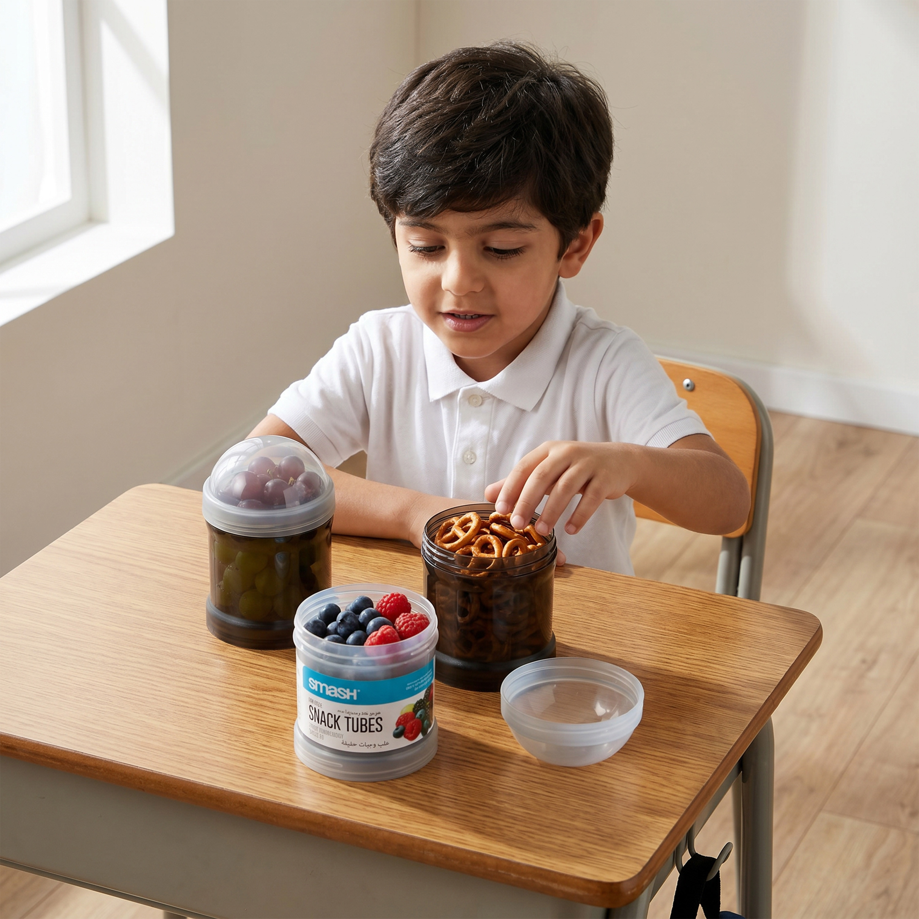 Smash Solid Stackable Snack Tube Box for Kids with Lid-school-lunchessentials-lunchboxes-image-3