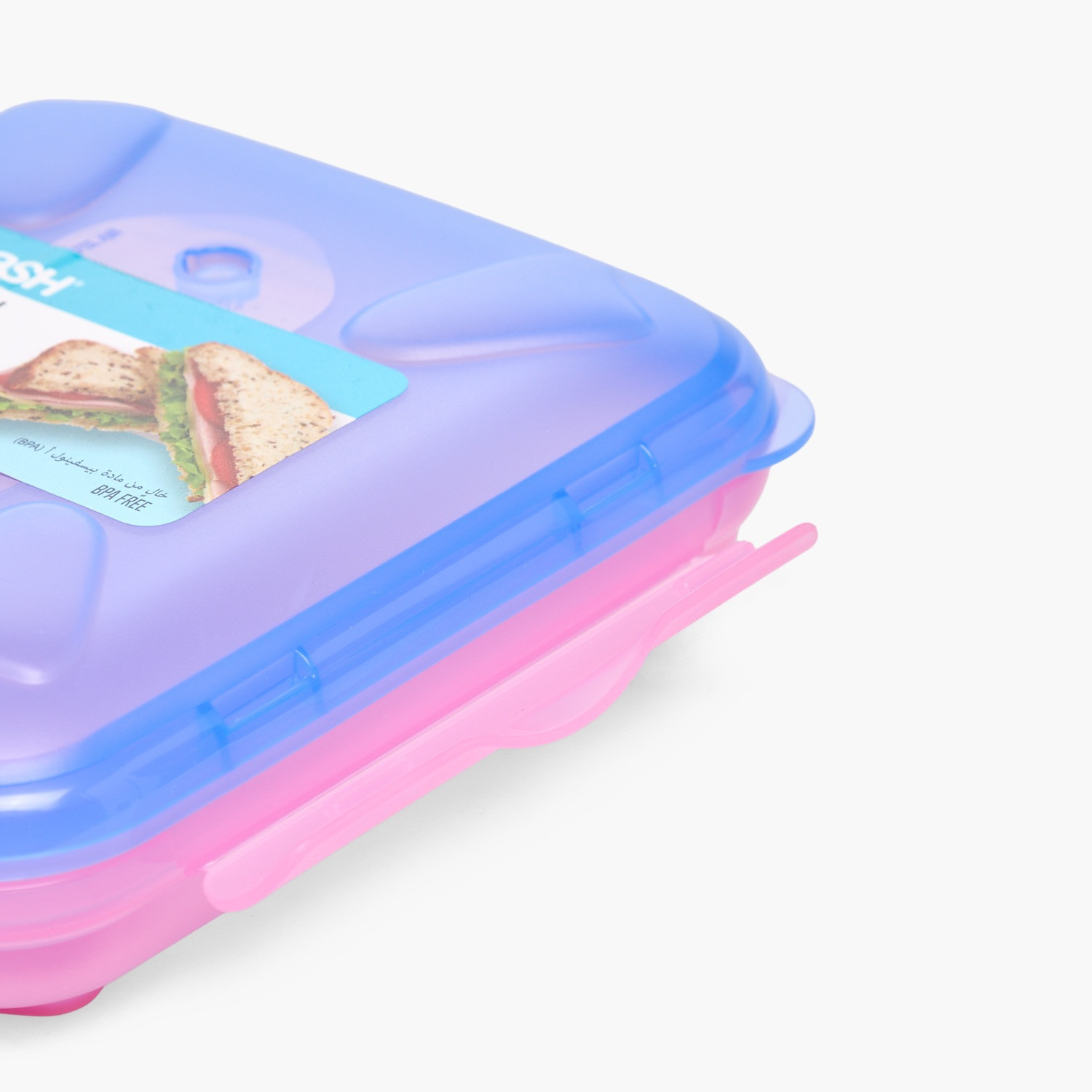 Smash Solid Lunch Box for Kids with Hinged Lid - 370 ml-school-lunchessentials-lunchboxes-image-5