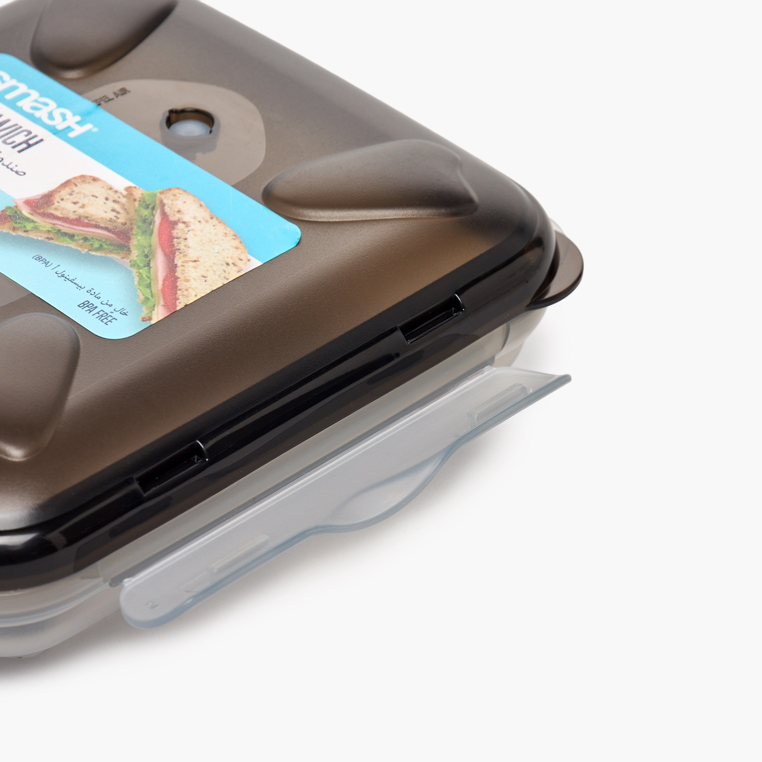 Smash Solid Lunch Box for Kids with Hinged Lid - 370 ml-school-lunchessentials-lunchboxes-image-6