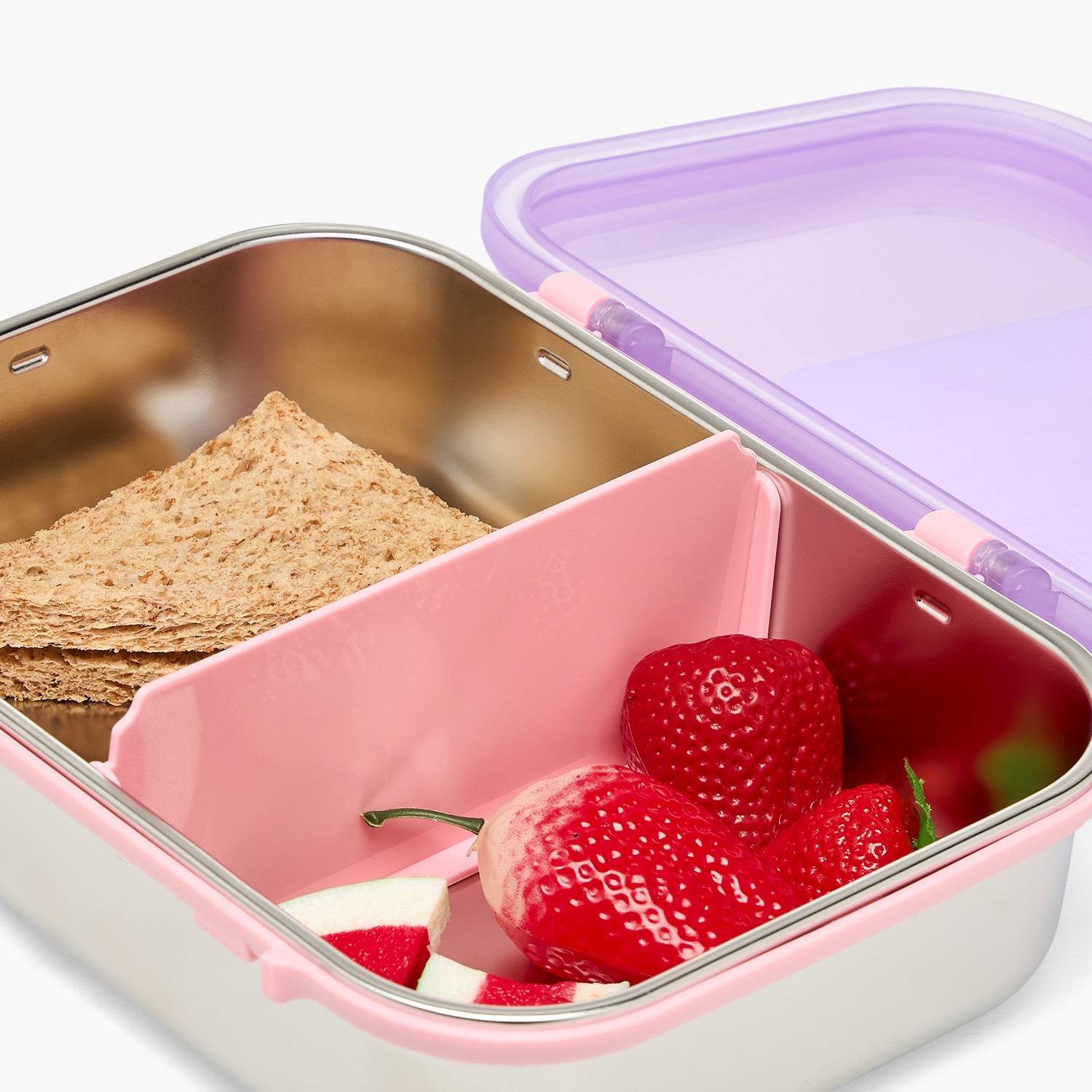 صندوق غداء بنتو سادة مع فاصل للأطفال من سماش - 1.8 لتر-school-lunchessentials-lunchboxes-image-9