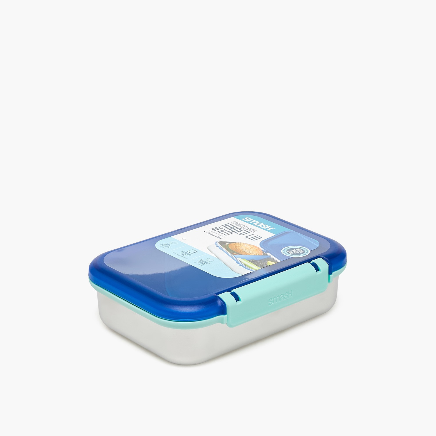 Smash Solid Bento Lunch Box for Kids with Divider - 1.8 L-school-lunchessentials-lunchboxes-image-1