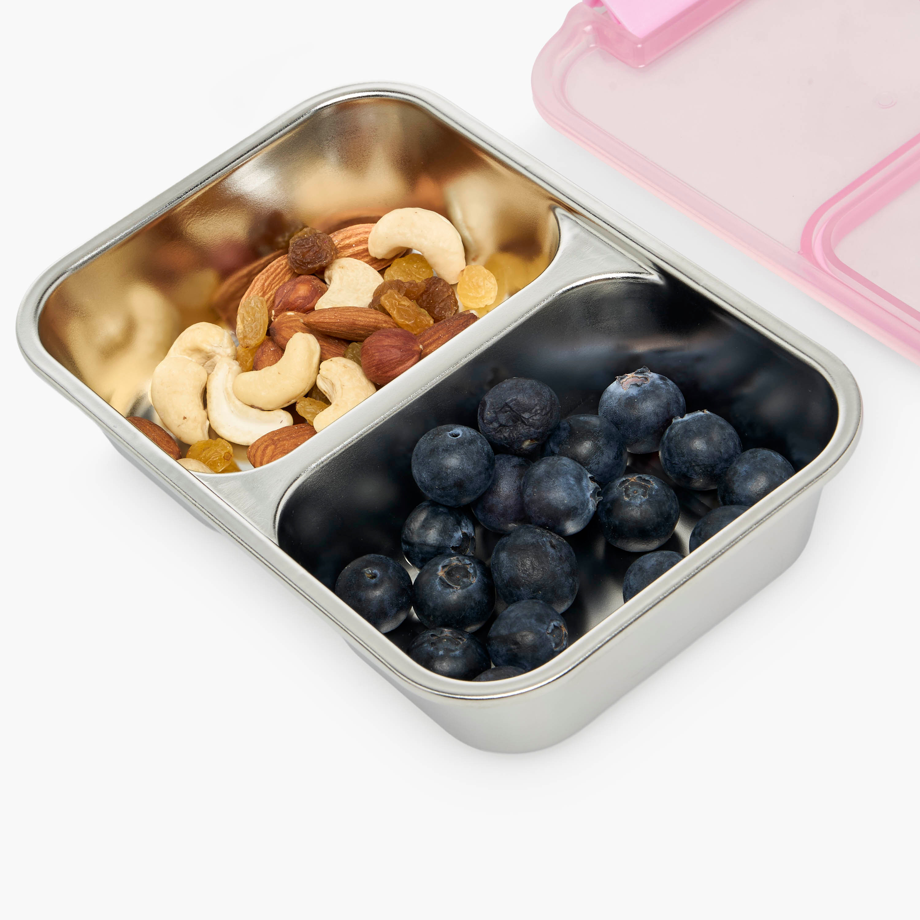 Smash Solid Bento Lunch Box for Girls with Compartments - 410 ml-school-lunchessentials-lunchboxes-image-9