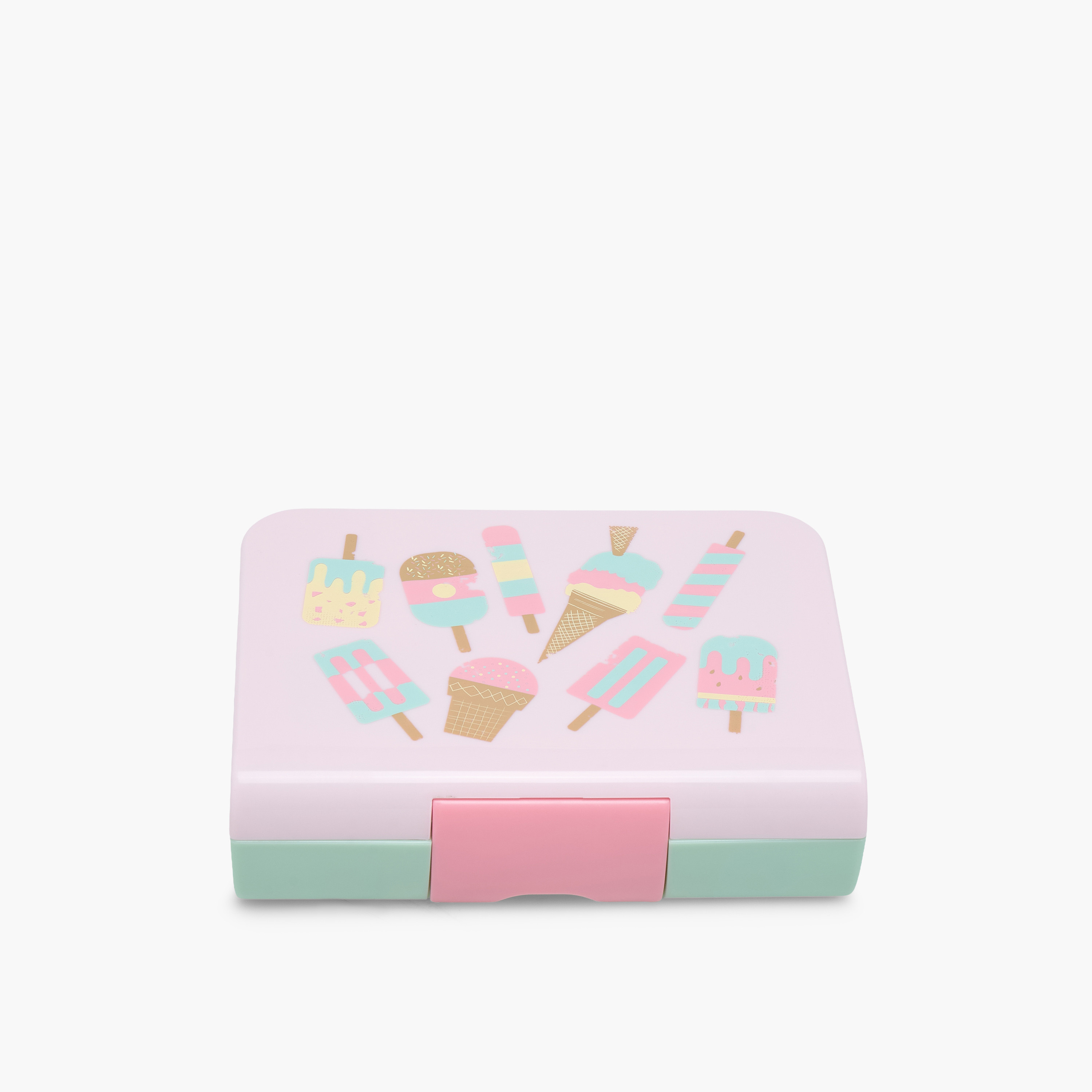 Smash Ice Cream Print Bento Lunch Box for Boys with Clip Lock Closure-school-lunchessentials-lunchboxes-image-2