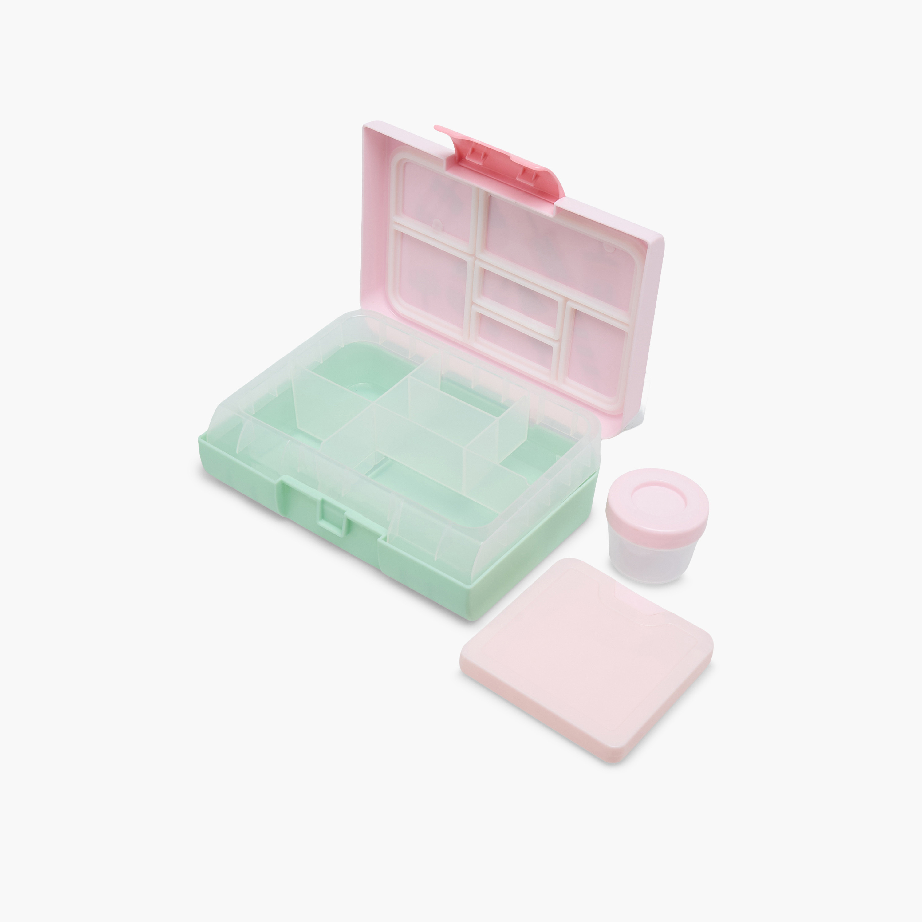 Smash Ice Cream Print Bento Lunch Box for Boys with Clip Lock Closure-school-lunchessentials-lunchboxes-image-7