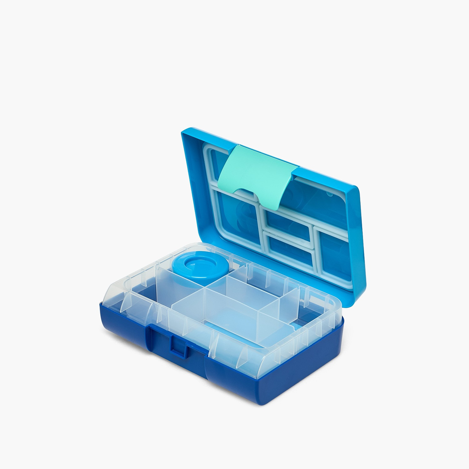 Smash Vehicle Print Bento Lunch Box for Boys with Clip Lock Closure-school-lunchessentials-lunchboxes-image-5