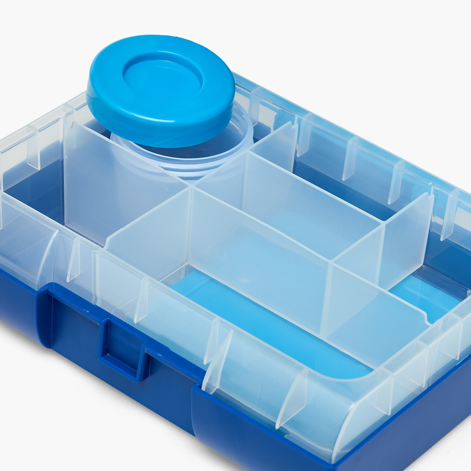 Smash Vehicle Print Bento Lunch Box for Boys with Clip Lock Closure-school-lunchessentials-lunchboxes-image-7