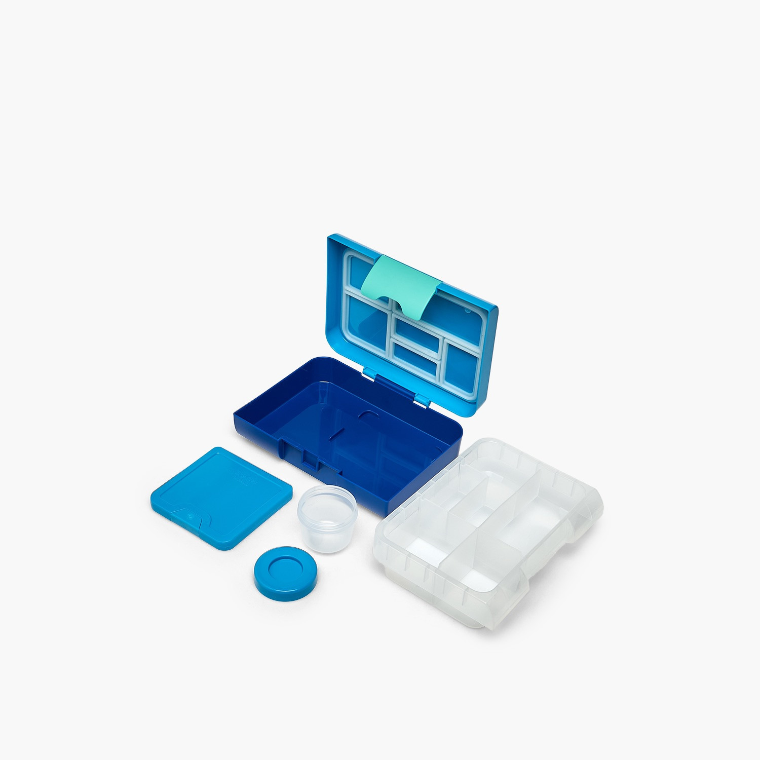 Smash Vehicle Print Bento Lunch Box for Boys with Clip Lock Closure-school-lunchessentials-lunchboxes-image-9