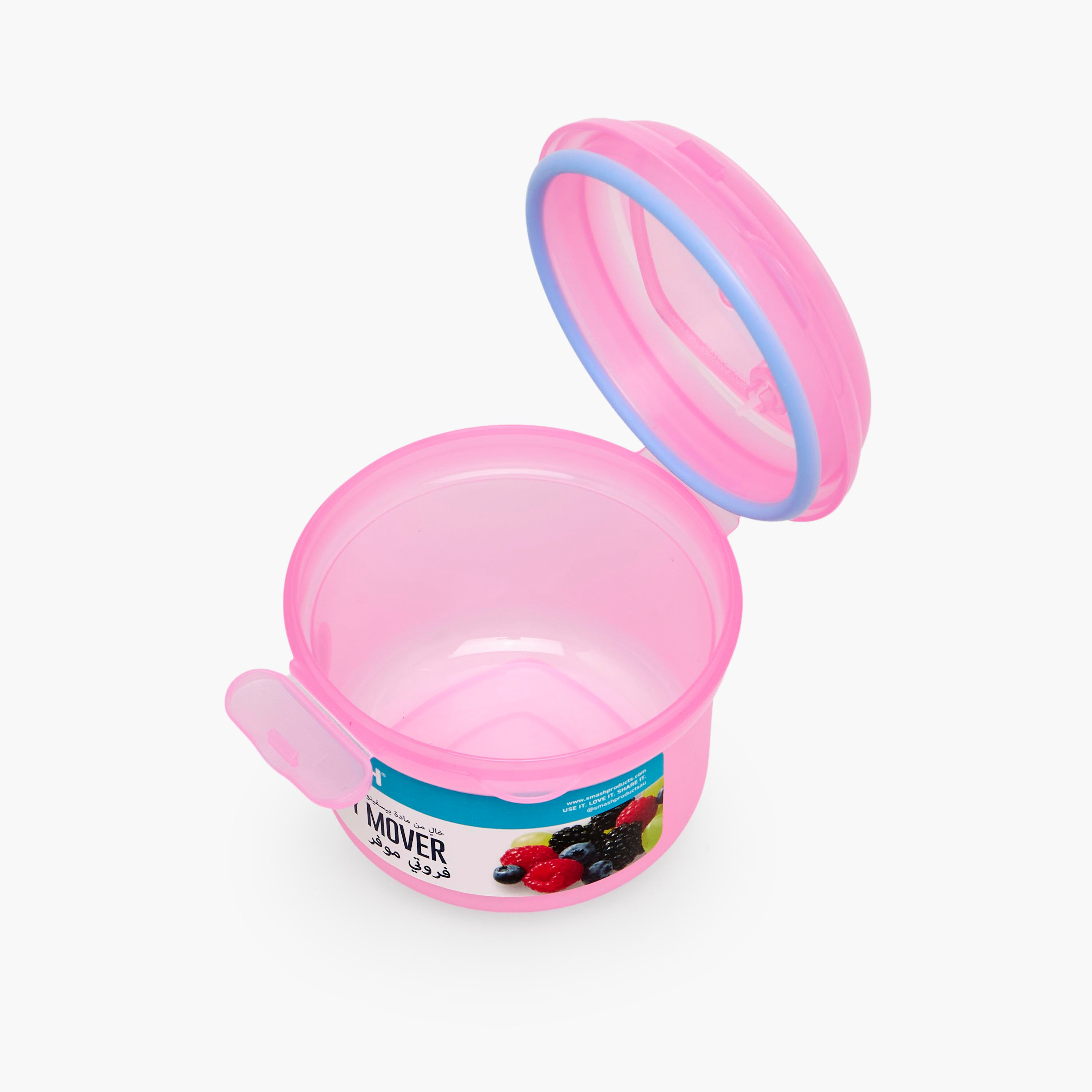 Smash Solid Fruity Mover for Girls with Clip Lock Lid - 400 ml-school-lunchessentials-lunchboxes-image-4