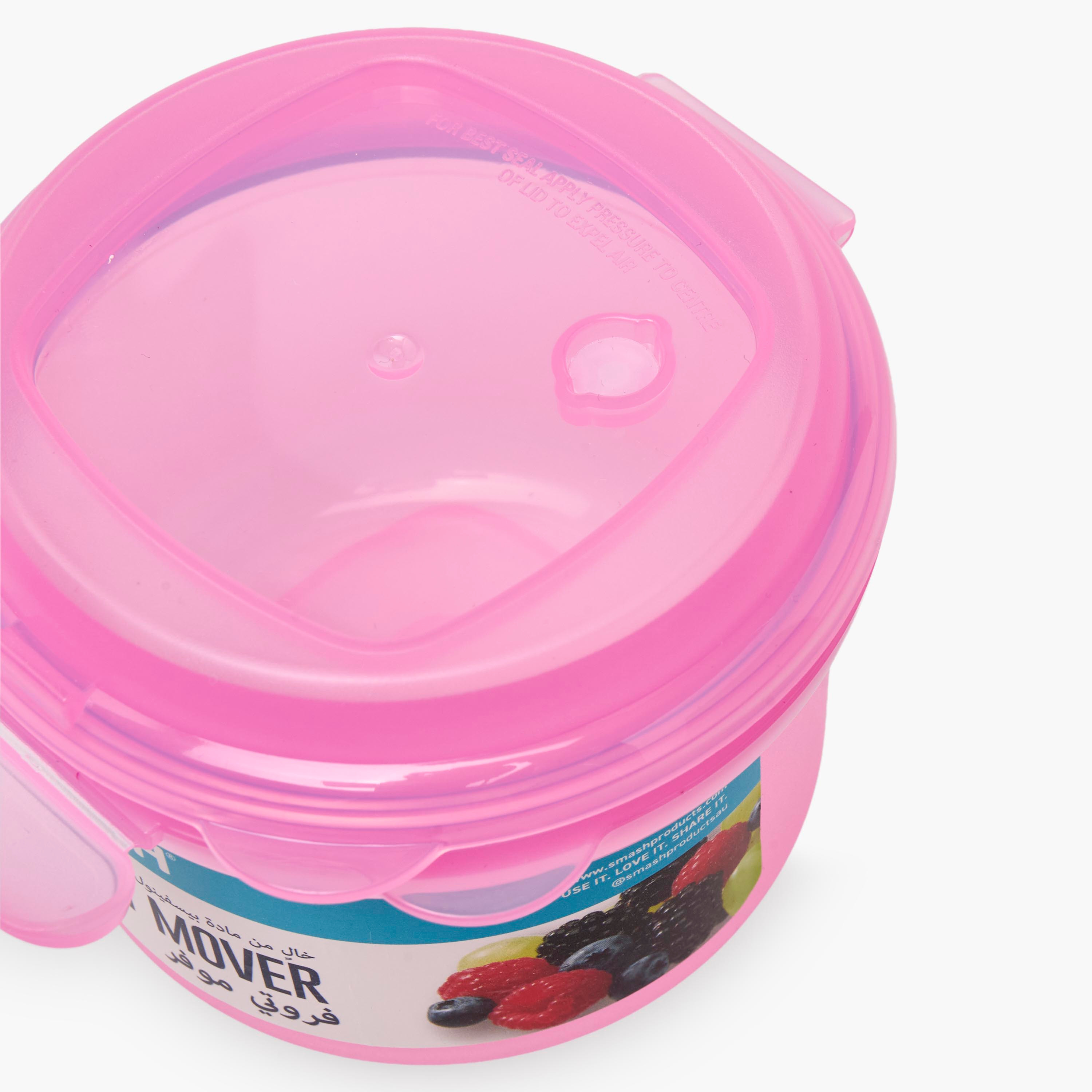 Smash Solid Fruity Mover for Girls with Clip Lock Lid - 400 ml-school-lunchessentials-lunchboxes-image-6