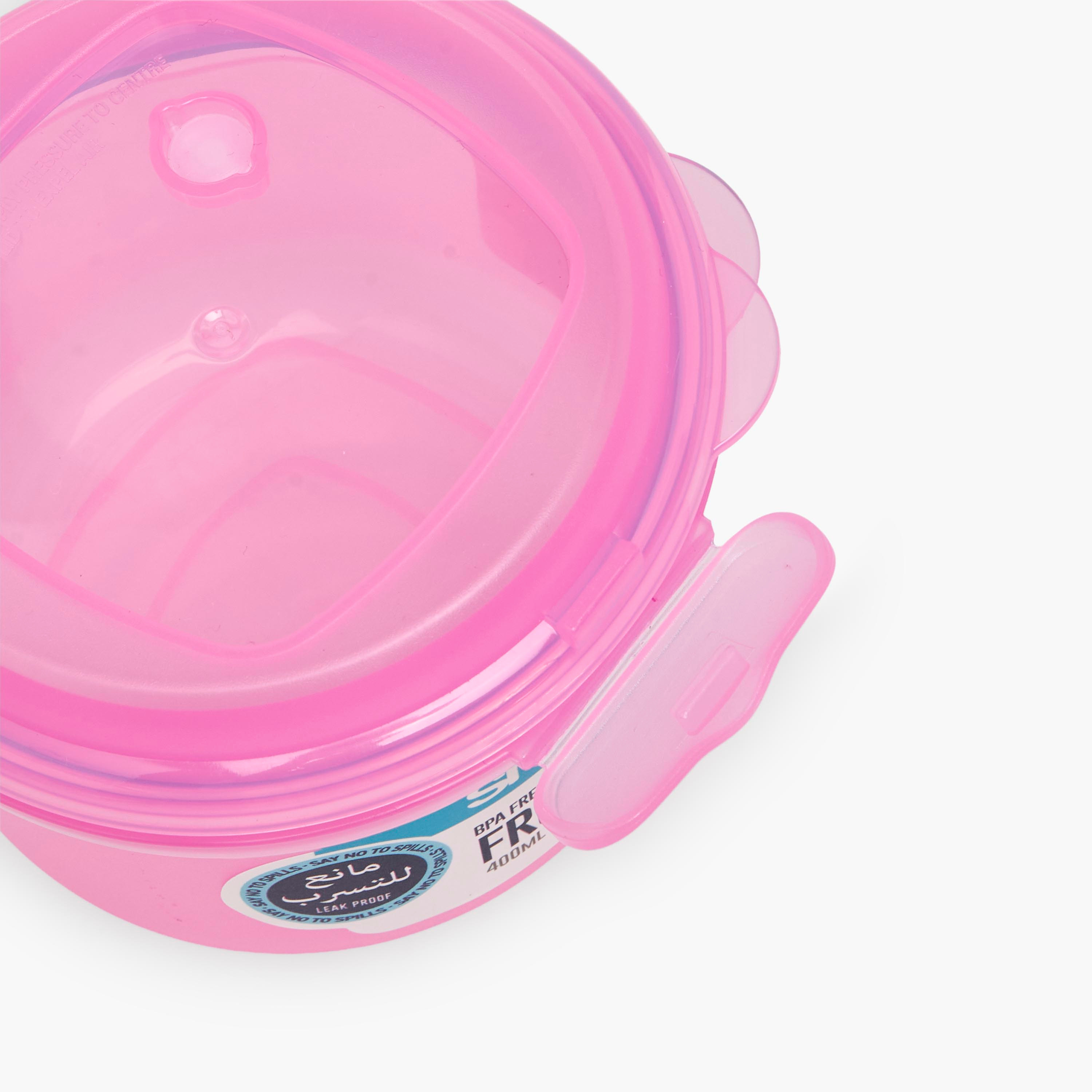 Smash Solid Fruity Mover for Girls with Clip Lock Lid - 400 ml-school-lunchessentials-lunchboxes-image-7