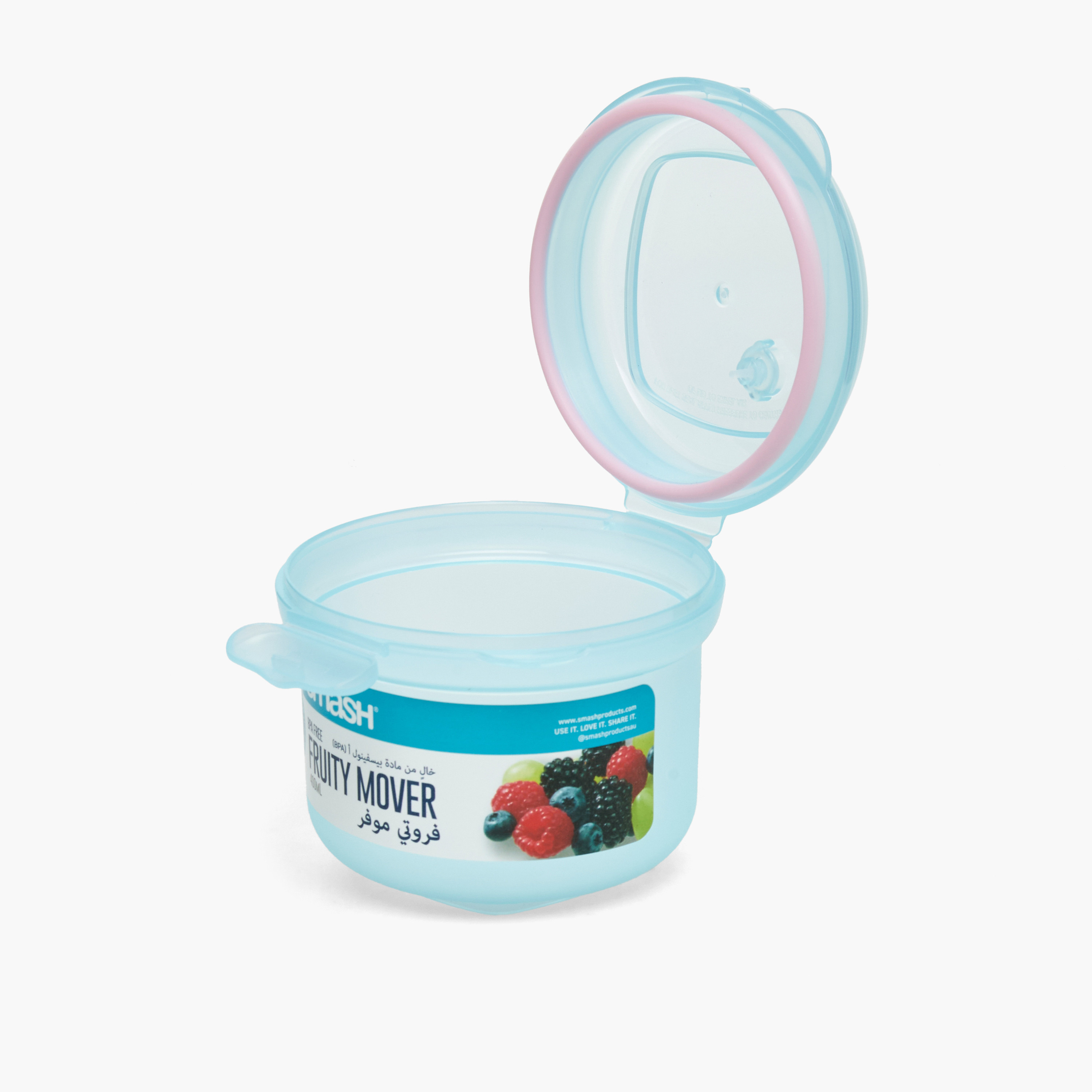 Smash Solid Fruity Mover for Kids with Clip Lock Lid - 400 ml-school-lunchessentials-lunchboxes-image-4