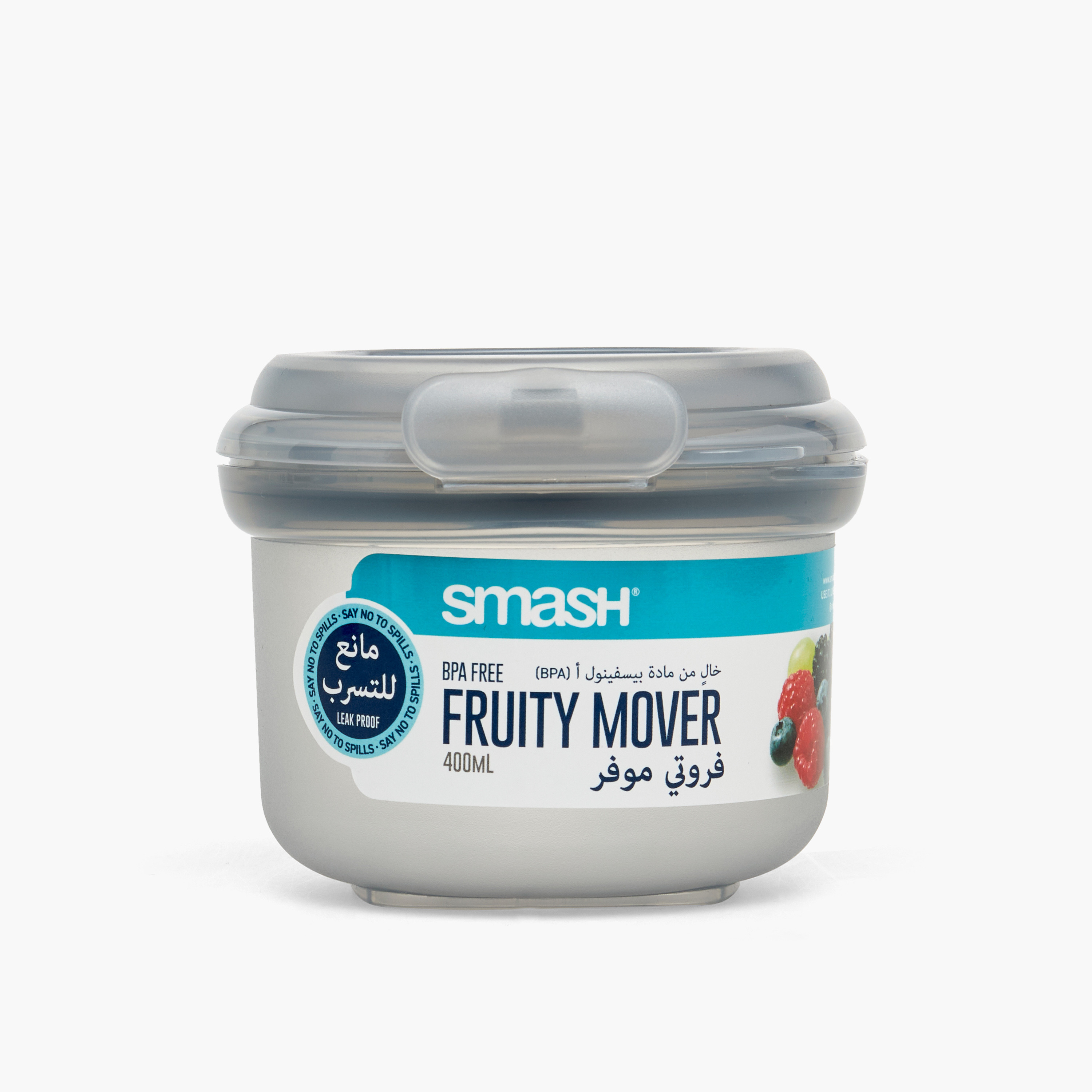 Smash Solid Fruity Mover for Kids with Clip Lock Closure - 400 ml-school-lunchessentials-lunchboxes-image-1