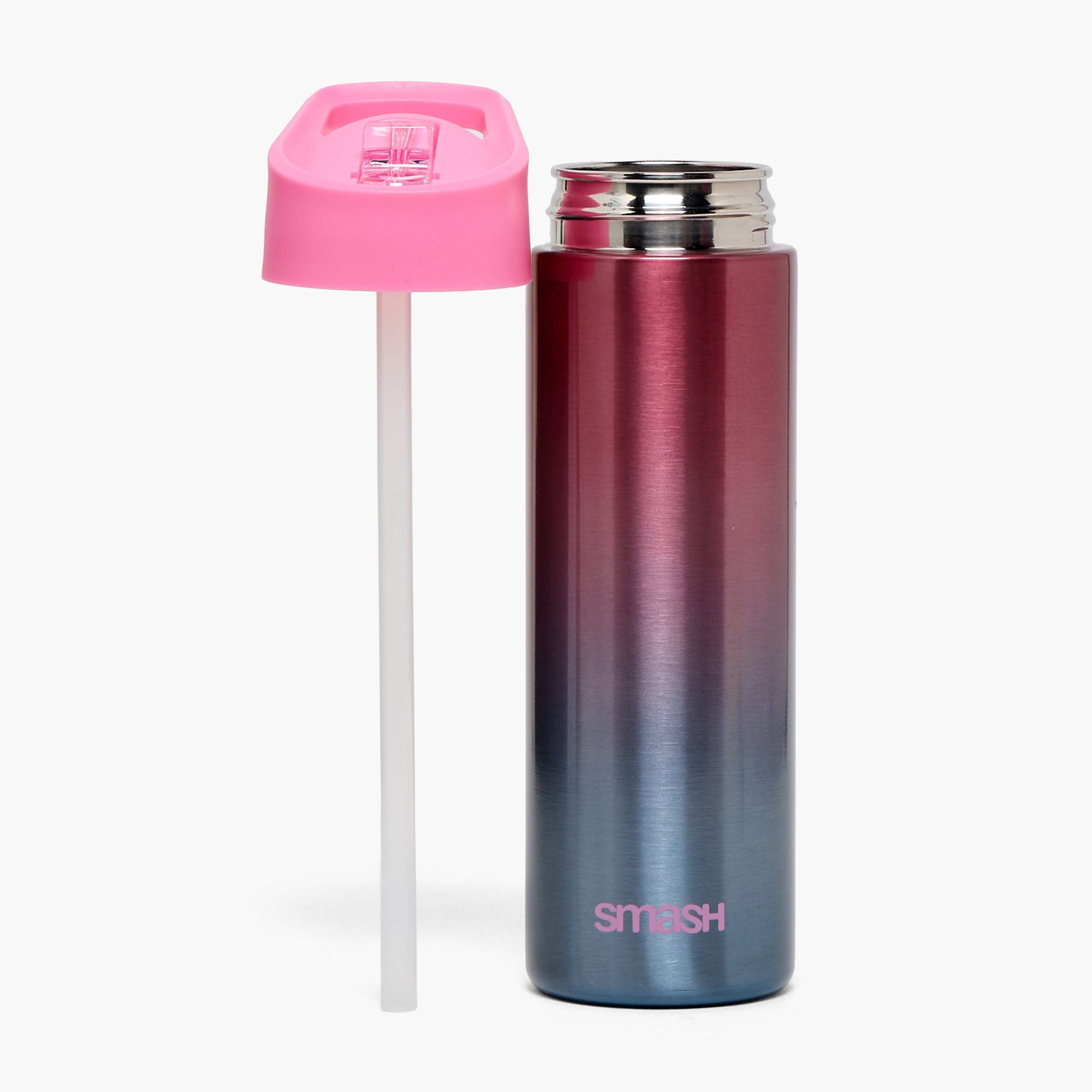 Smash Ombre Stainless Steel Sipper Water Bottle with Spout - 700 ml-school-waterbottles-image-2