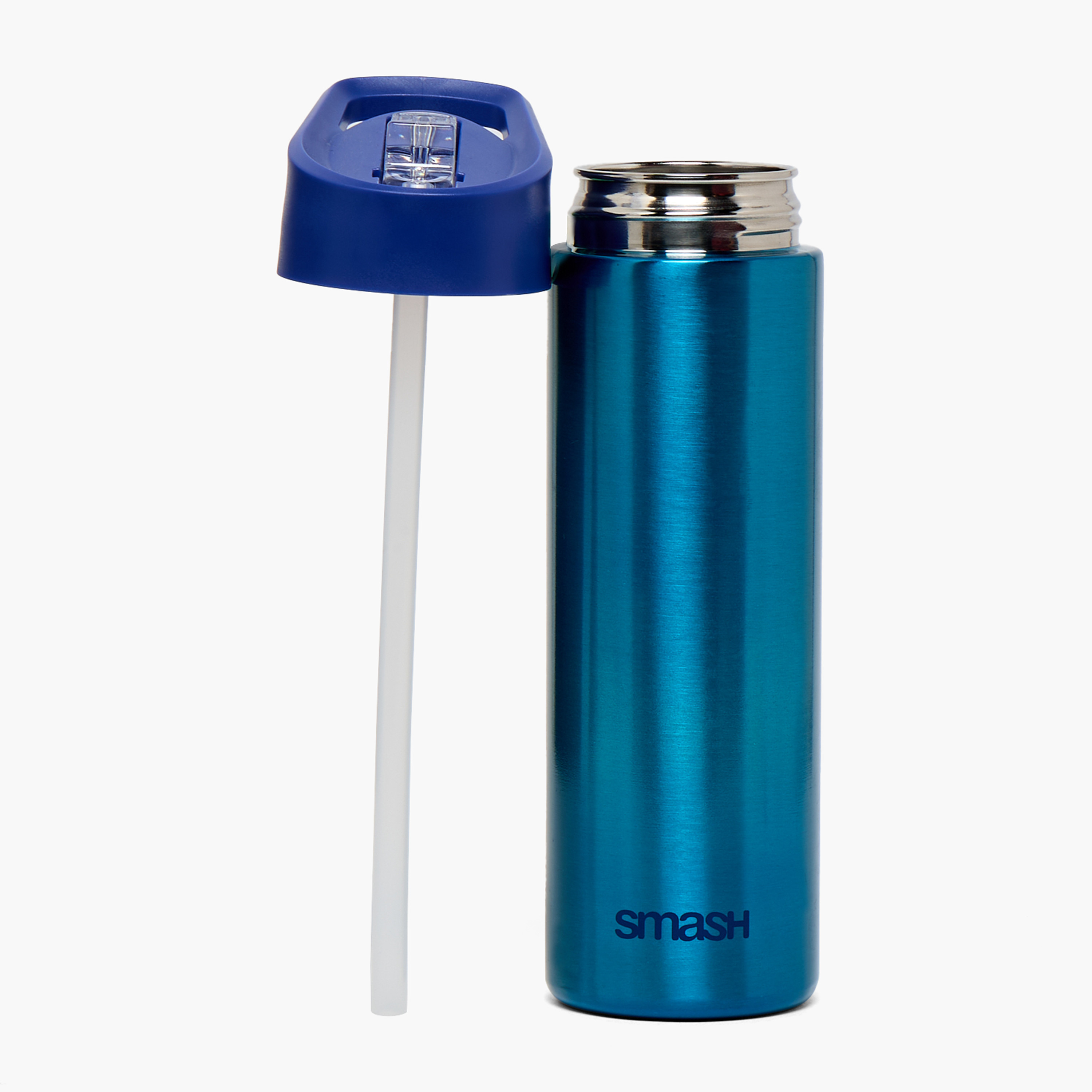 قارورة مياه ستانلس ستيل ميتاليك بفوهة من سماش - 750 مل-school-waterbottles-image-2