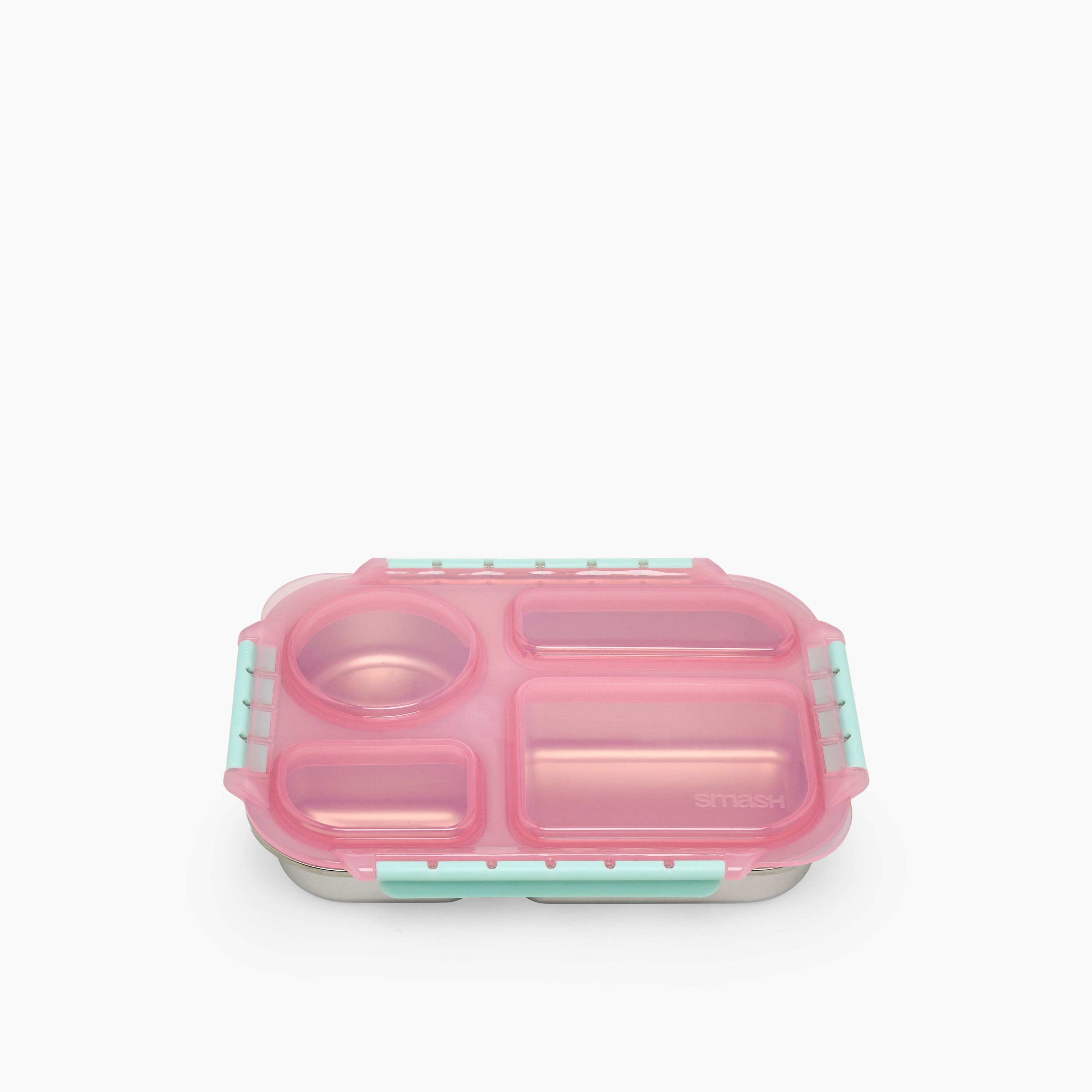 Smash Solid Bento Lunch Box for Kids with Clip Lock Closure-school-lunchessentials-lunchboxes-image-5