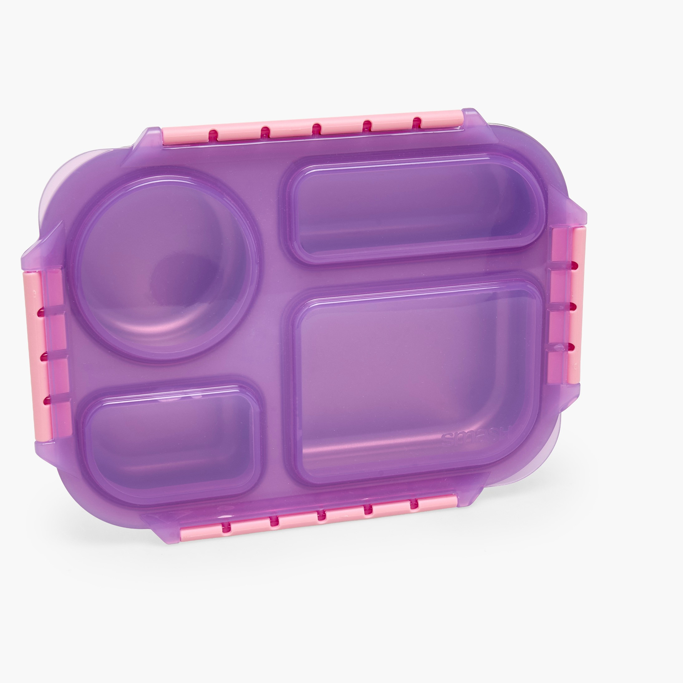 Smash Solid Bento Lunch Box for Kids with Clip Lock Closure-school-lunchessentials-lunchboxes-image-4